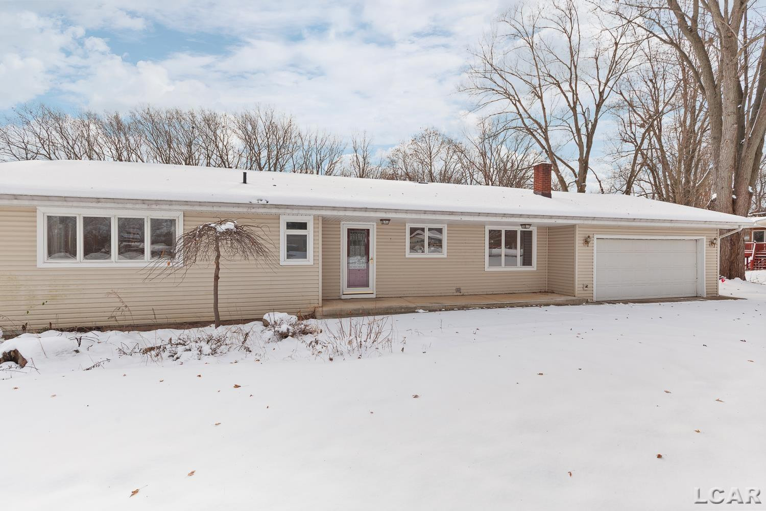 9249 TONNEBERGER Drive, Tecumseh, MI 49286 — front exterior