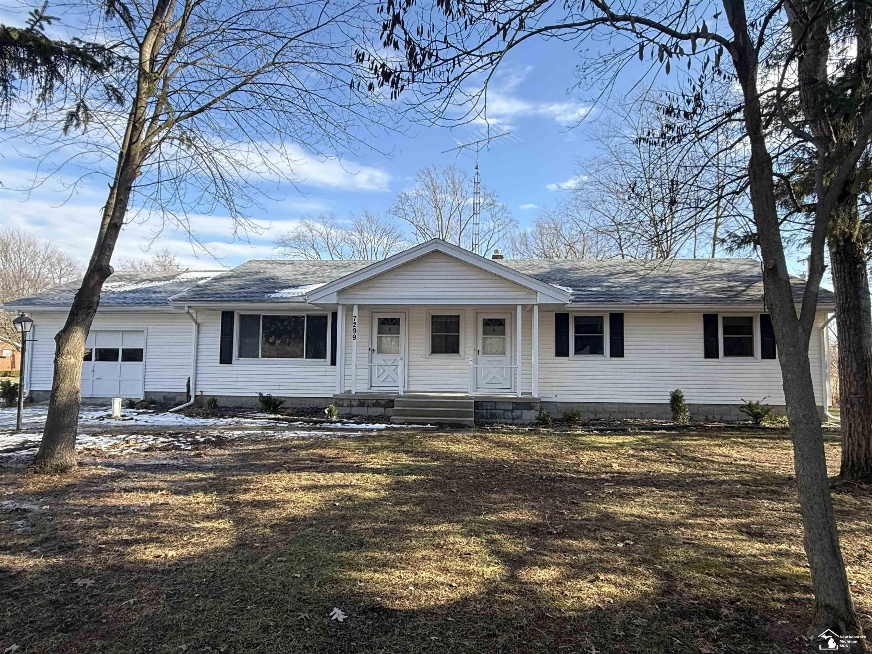 7299 Kruse Road, Petersburg, MI 49270 — front exterior
