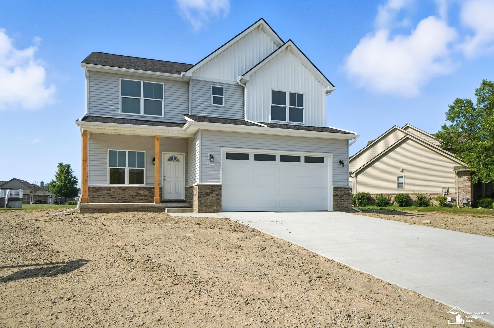 4135 Swan Ridge Lane Trail, Newport, MI 48166 — front exterior