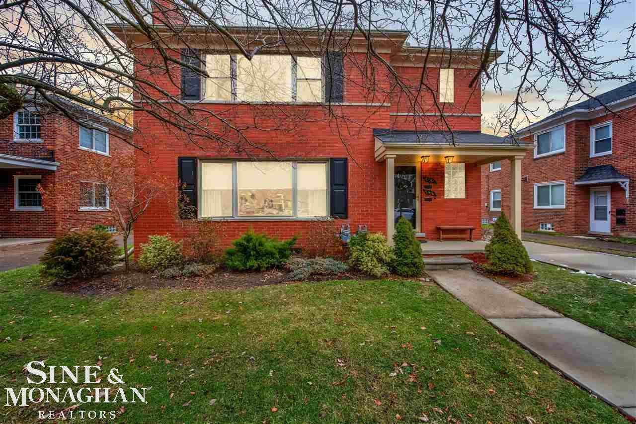 748 Harcourt Road, 750 Harcourt, Grosse Pointe Park, MI 48230 — front exterior
