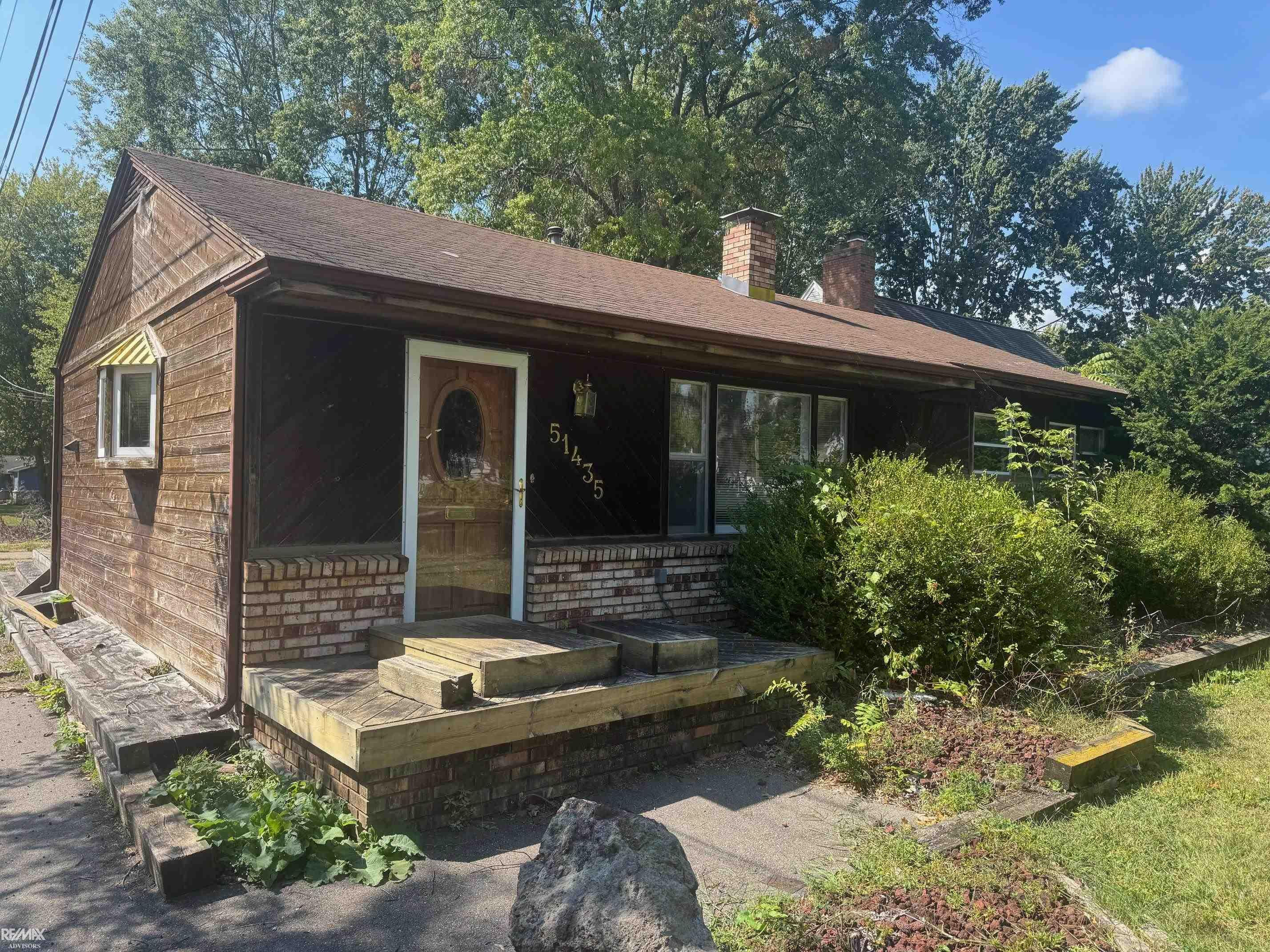 51435 Base Street, New Baltimore, MI 48047 — front exterior