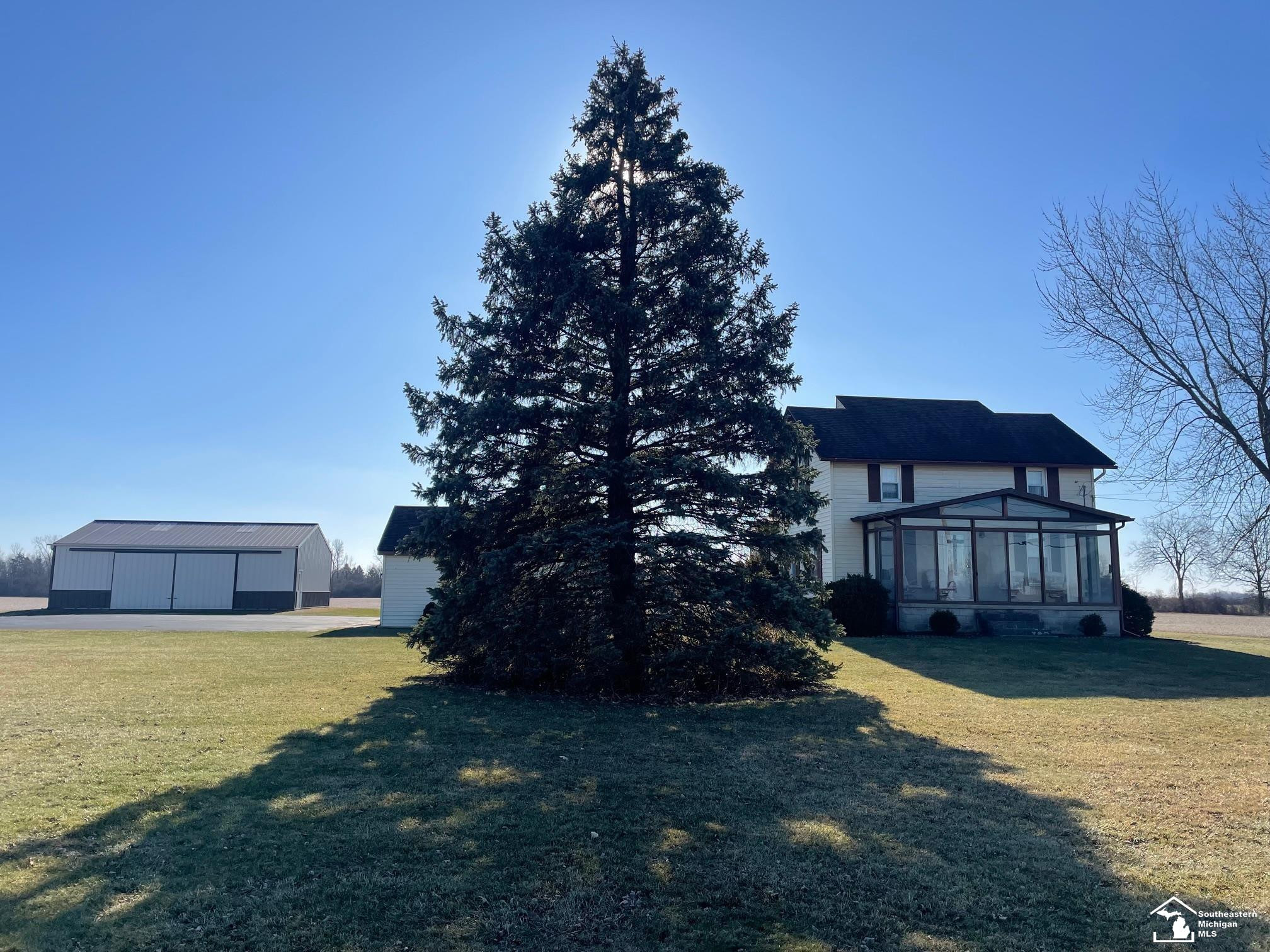 7623 Beck Road, MI 49267 — front exterior