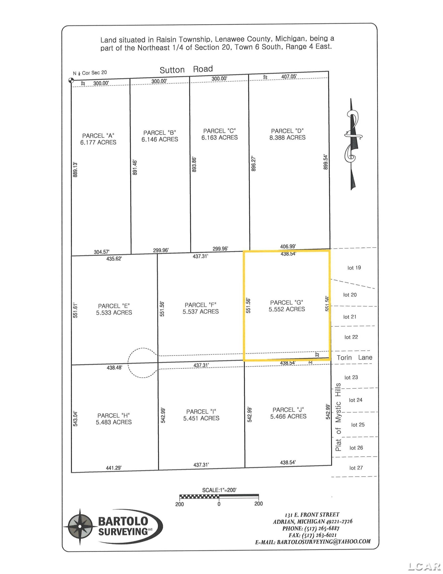 3811 Torin Lane, Parcel G, Adrian, MI 49221 — Photo 2