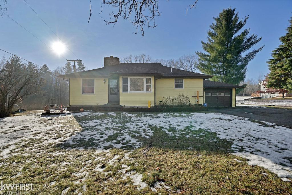 5727 Stanley Road, Columbiaville, MI 48421 — front exterior