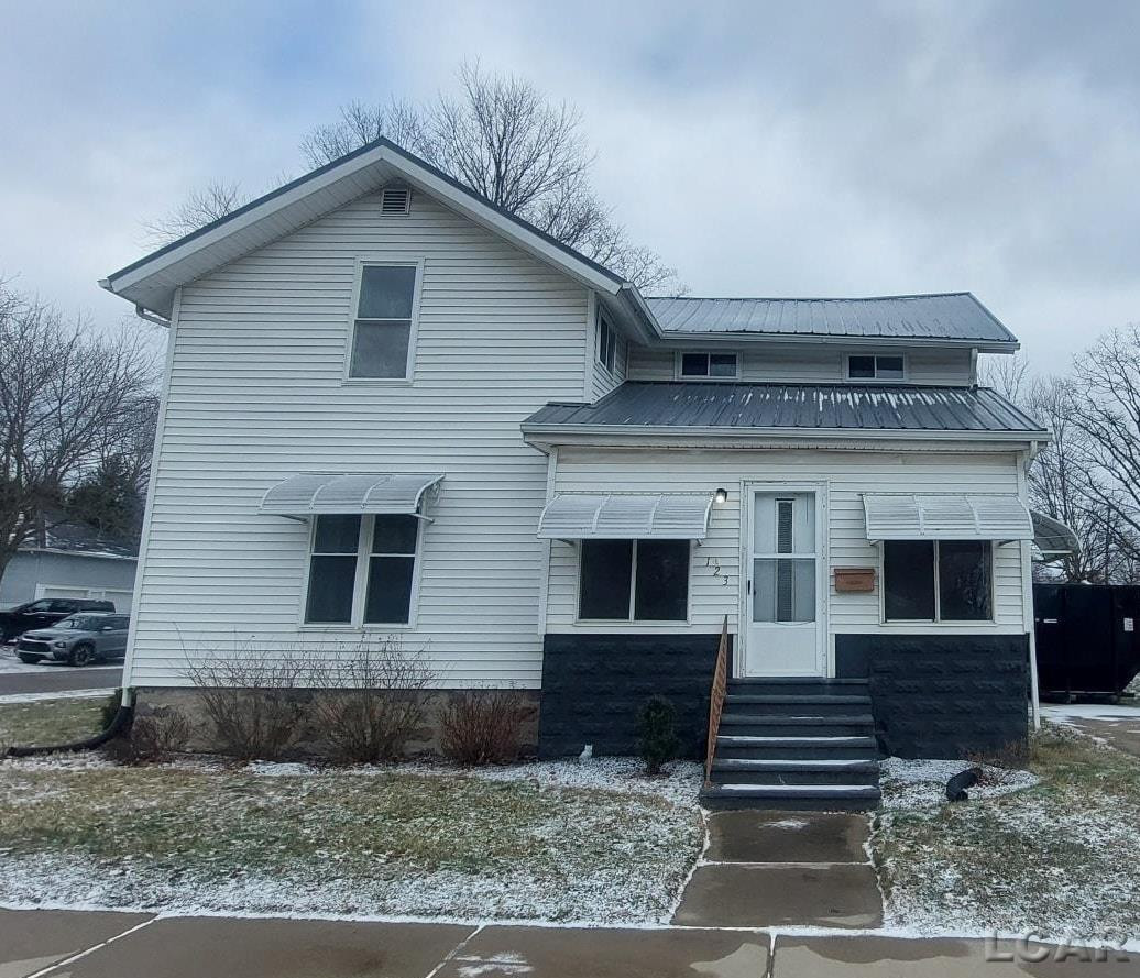 123 N MAIN Street, Reading, MI 49274 — front exterior
