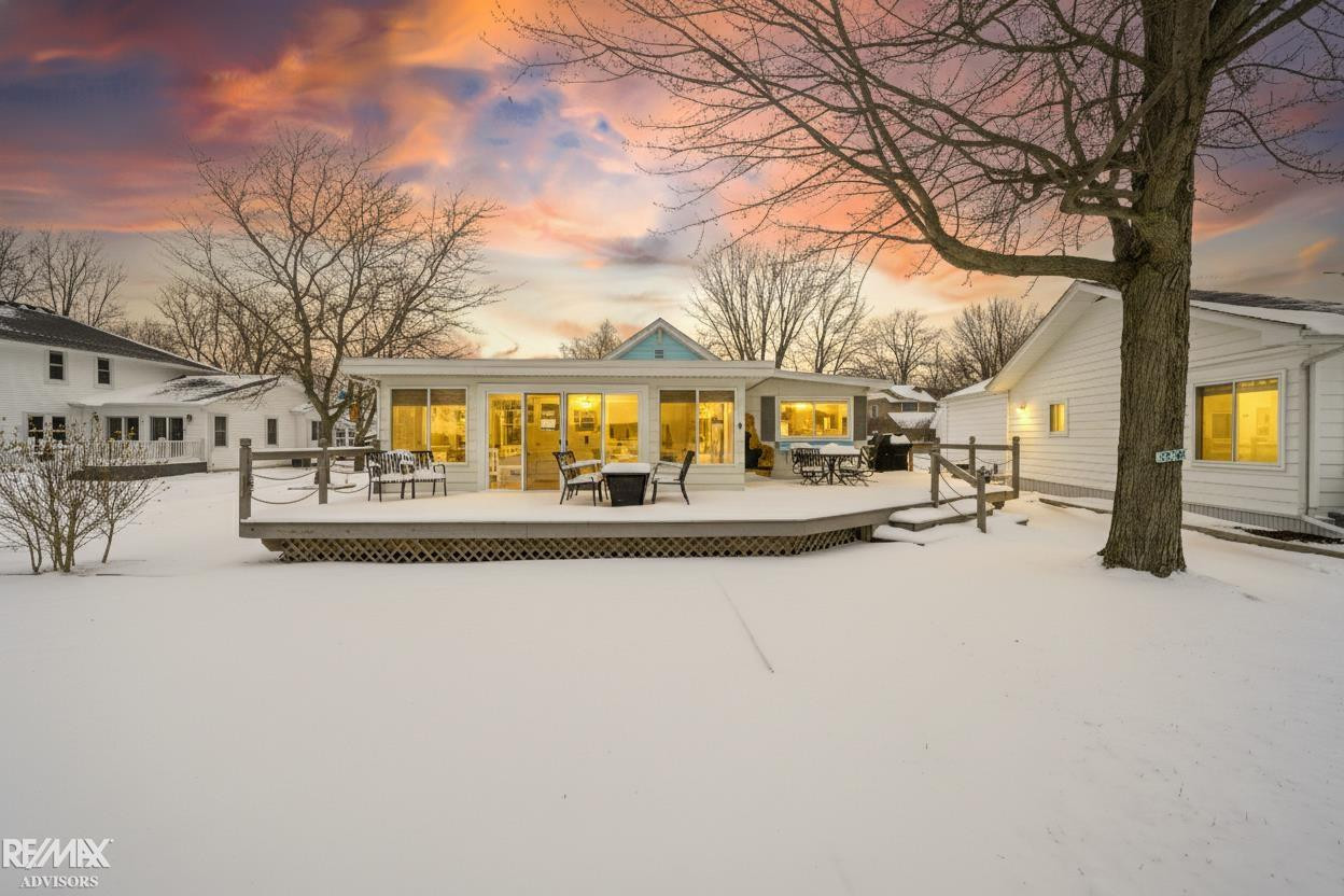 3838 South Channel Drive, MI 48028 — front exterior