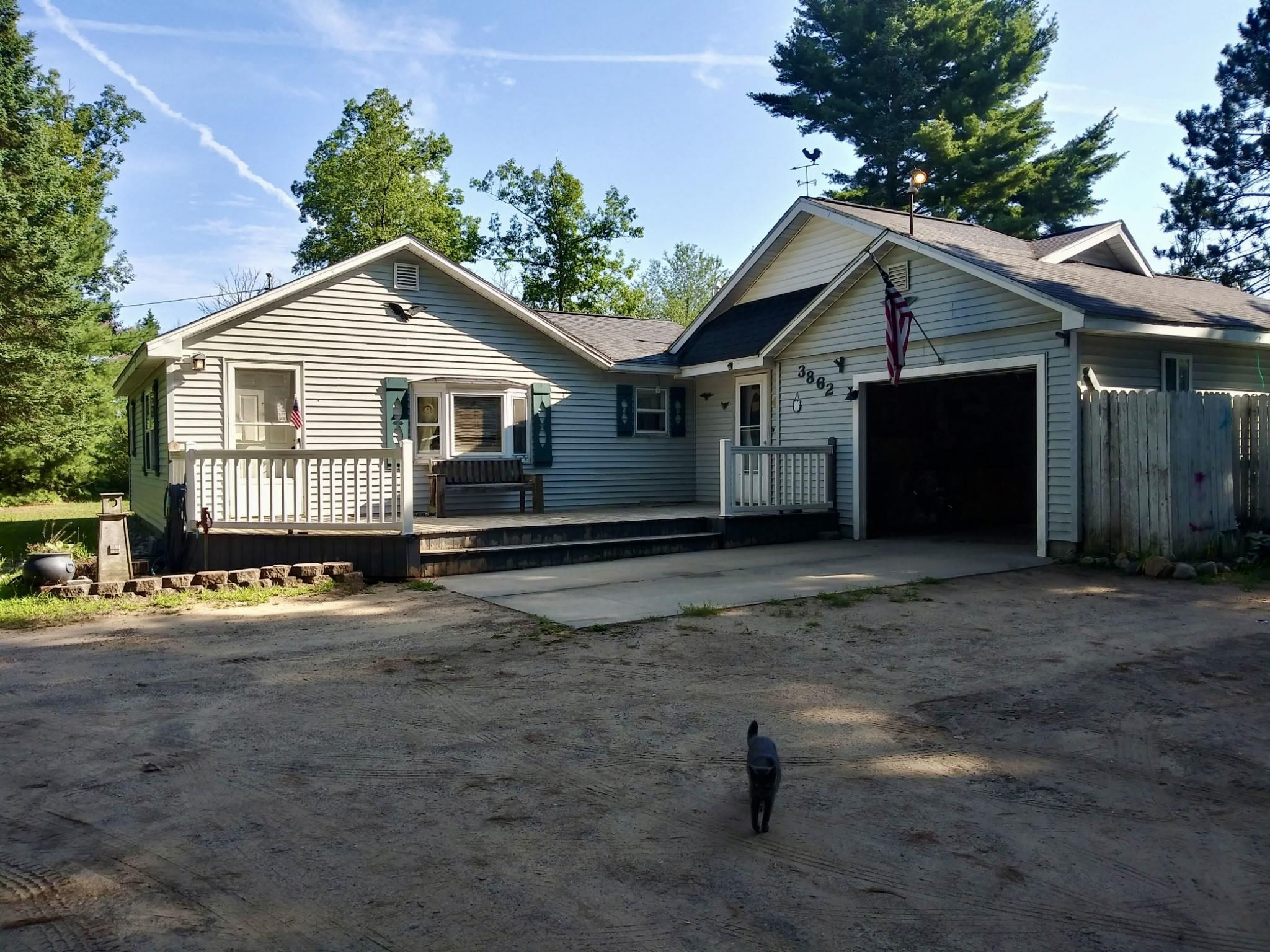 3862 ASH Road, Harrison, MI 48625 — front exterior