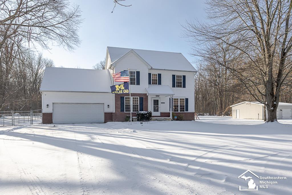 3673 Section Road, Lambertville, MI 48144 — front exterior