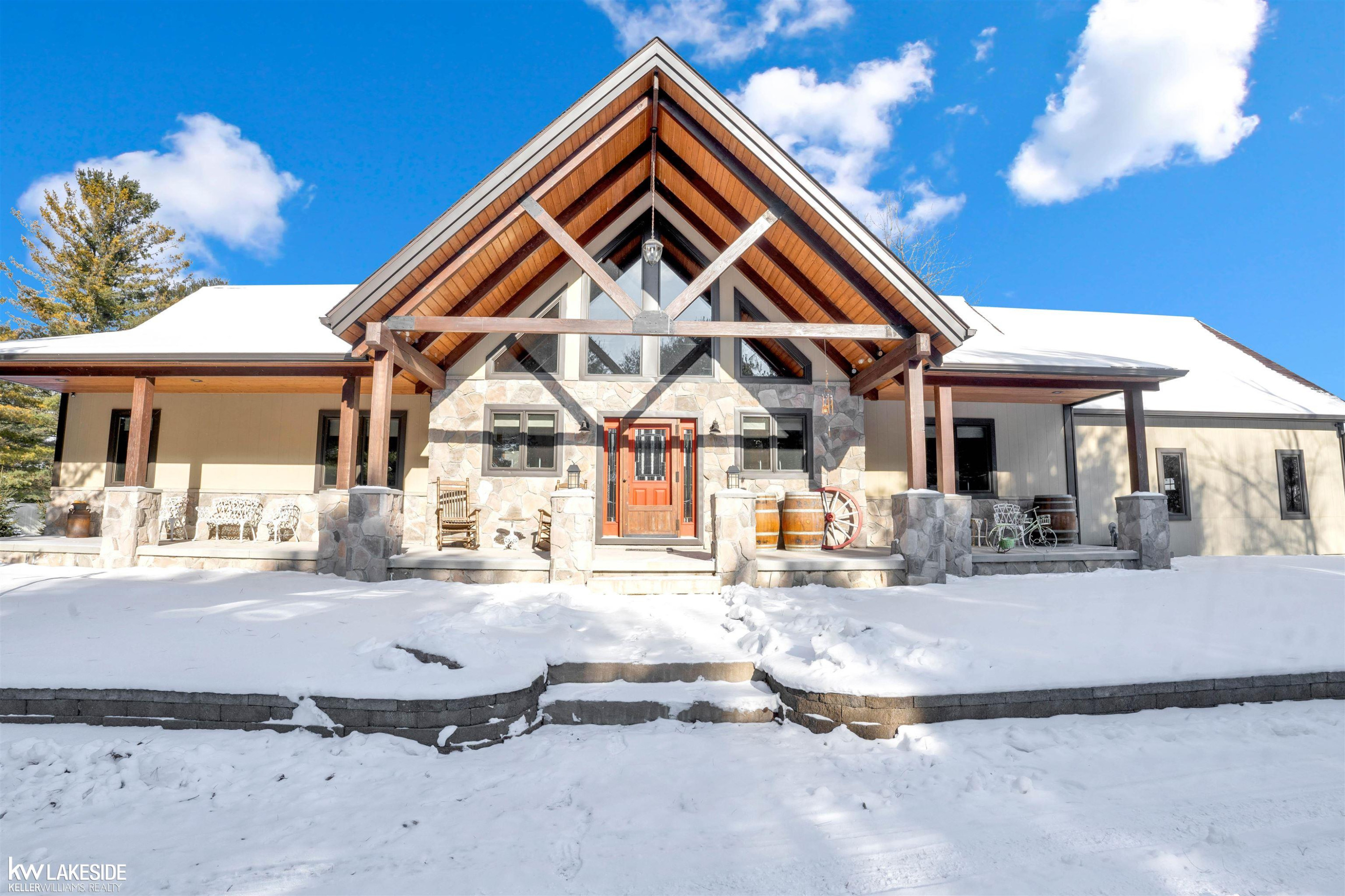 9652 Bartel Road, MI — front exterior