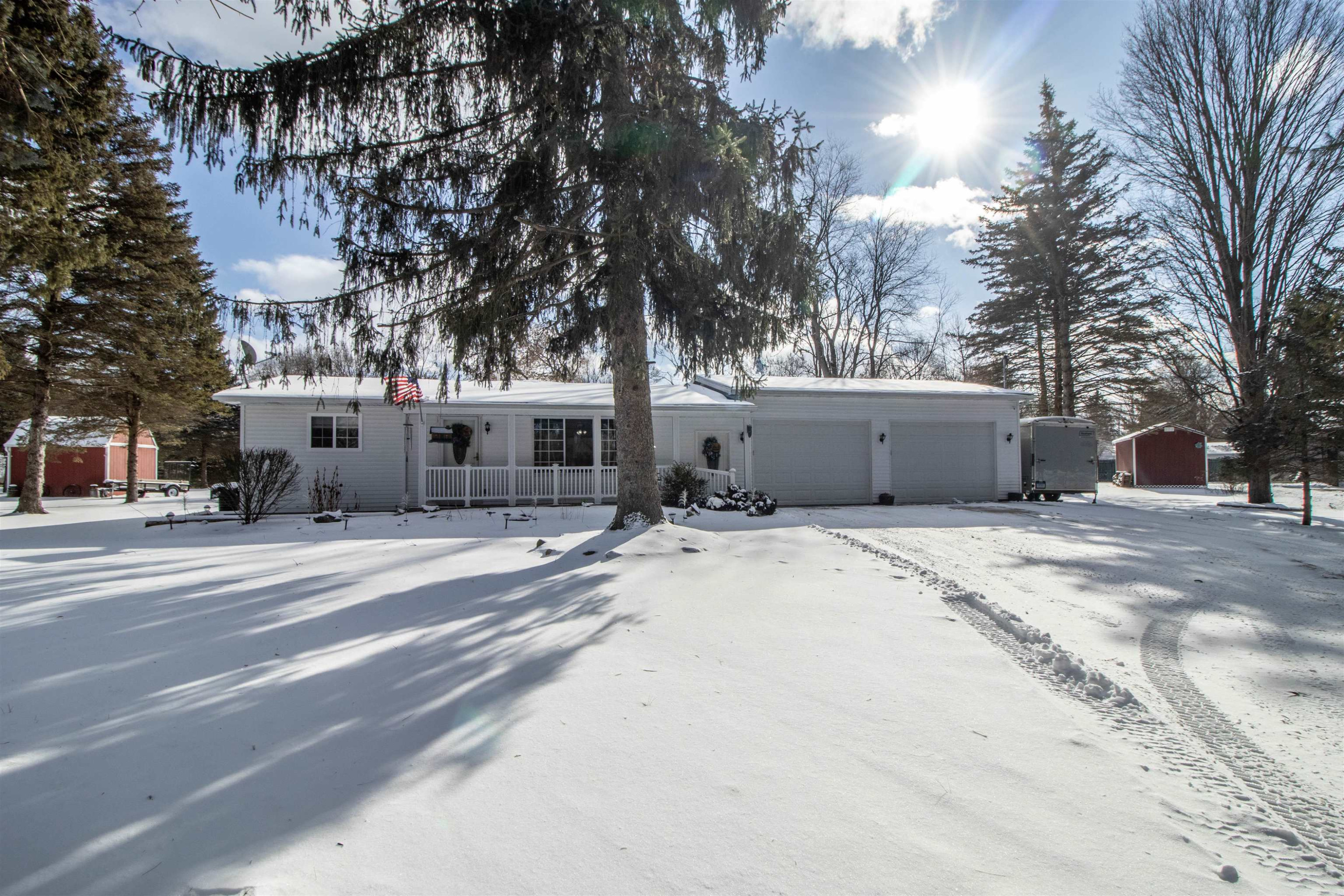 1623 Morgan Road, Clio, MI 48420 — front exterior