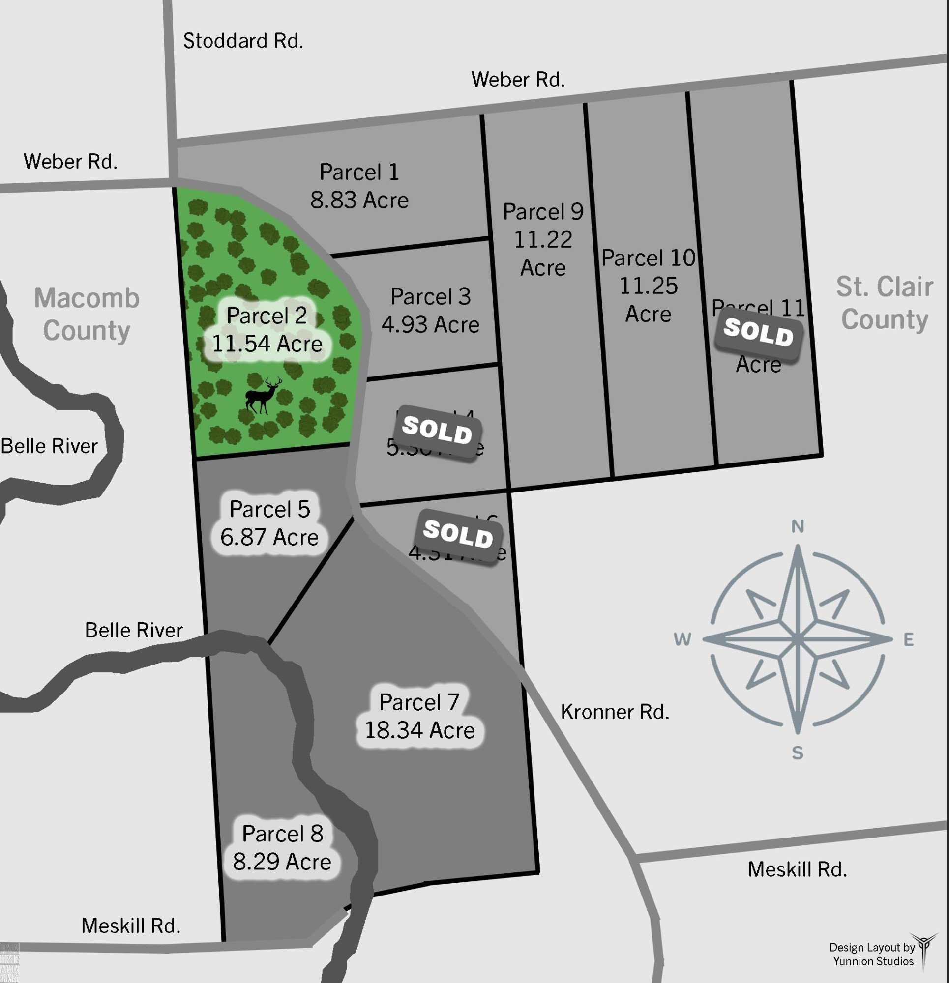 00 Kroner Rd, 4001 - 010, parcel 2, MI