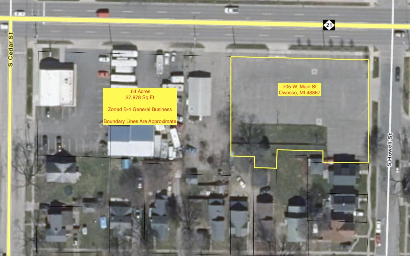 705 W Main Street, Owosso, MI 48867 — front exterior