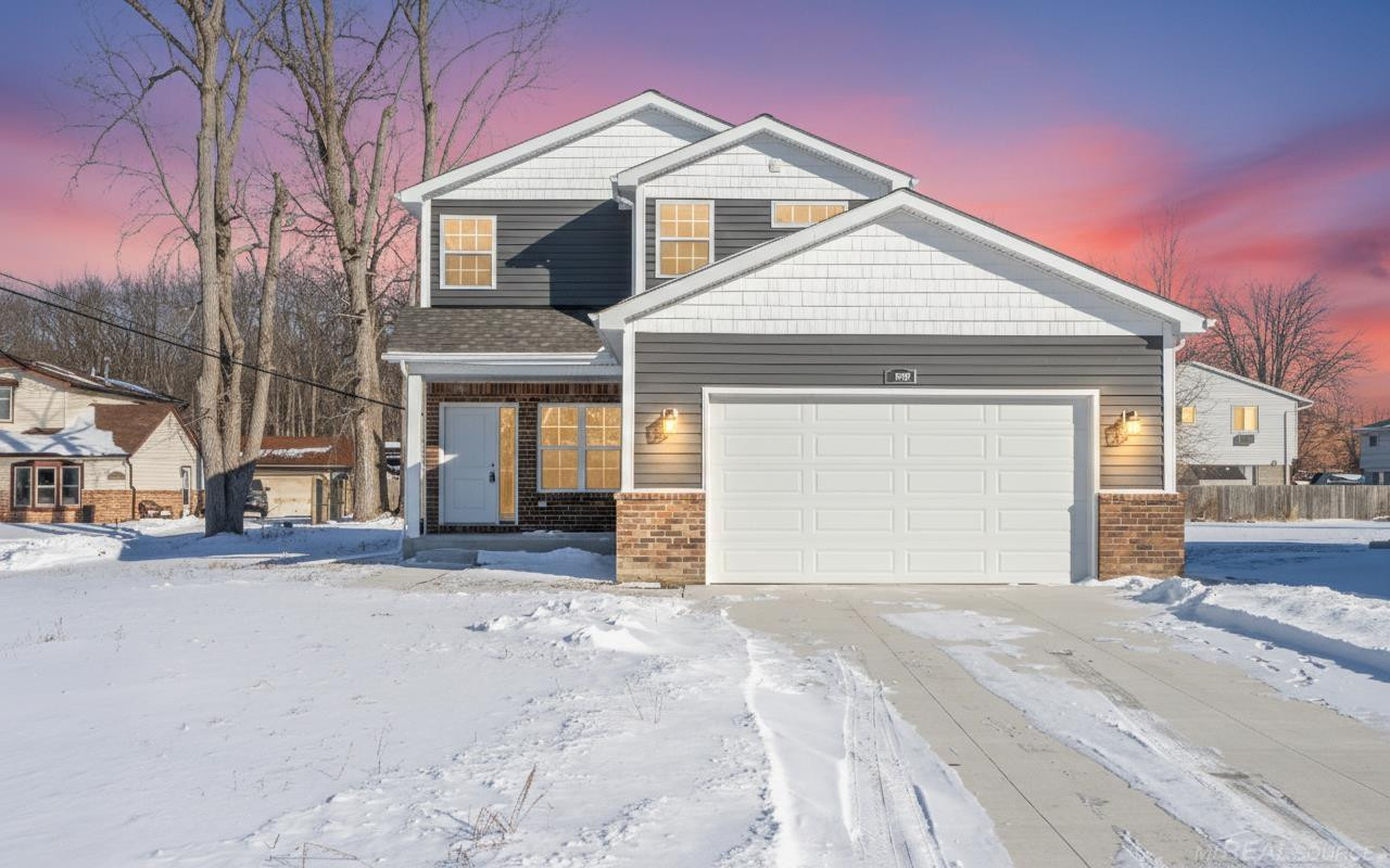 28845 Anchor Drive, Chesterfield, MI 48047 — front exterior