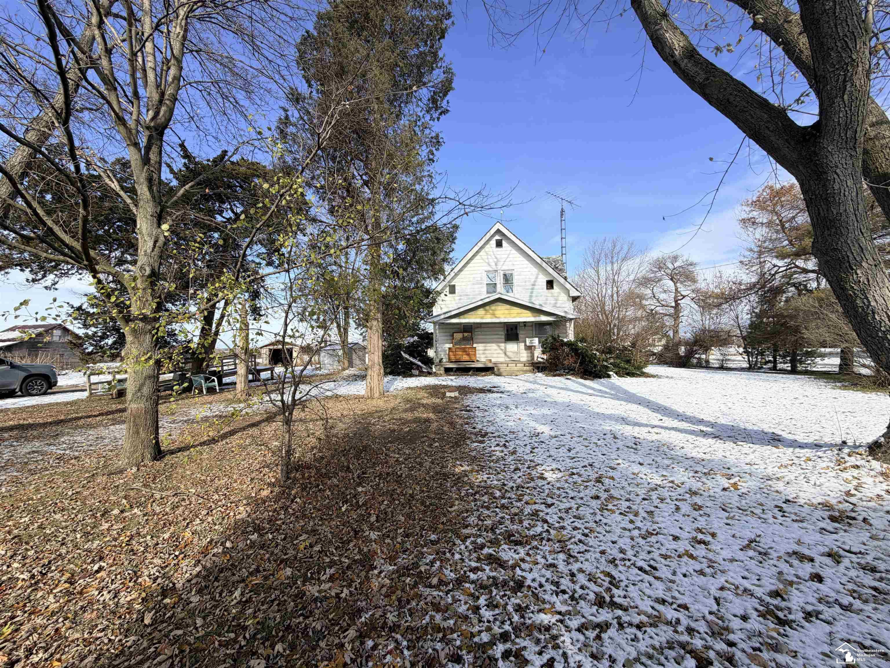 6250 W Temperance Road, MI 49267 — front exterior