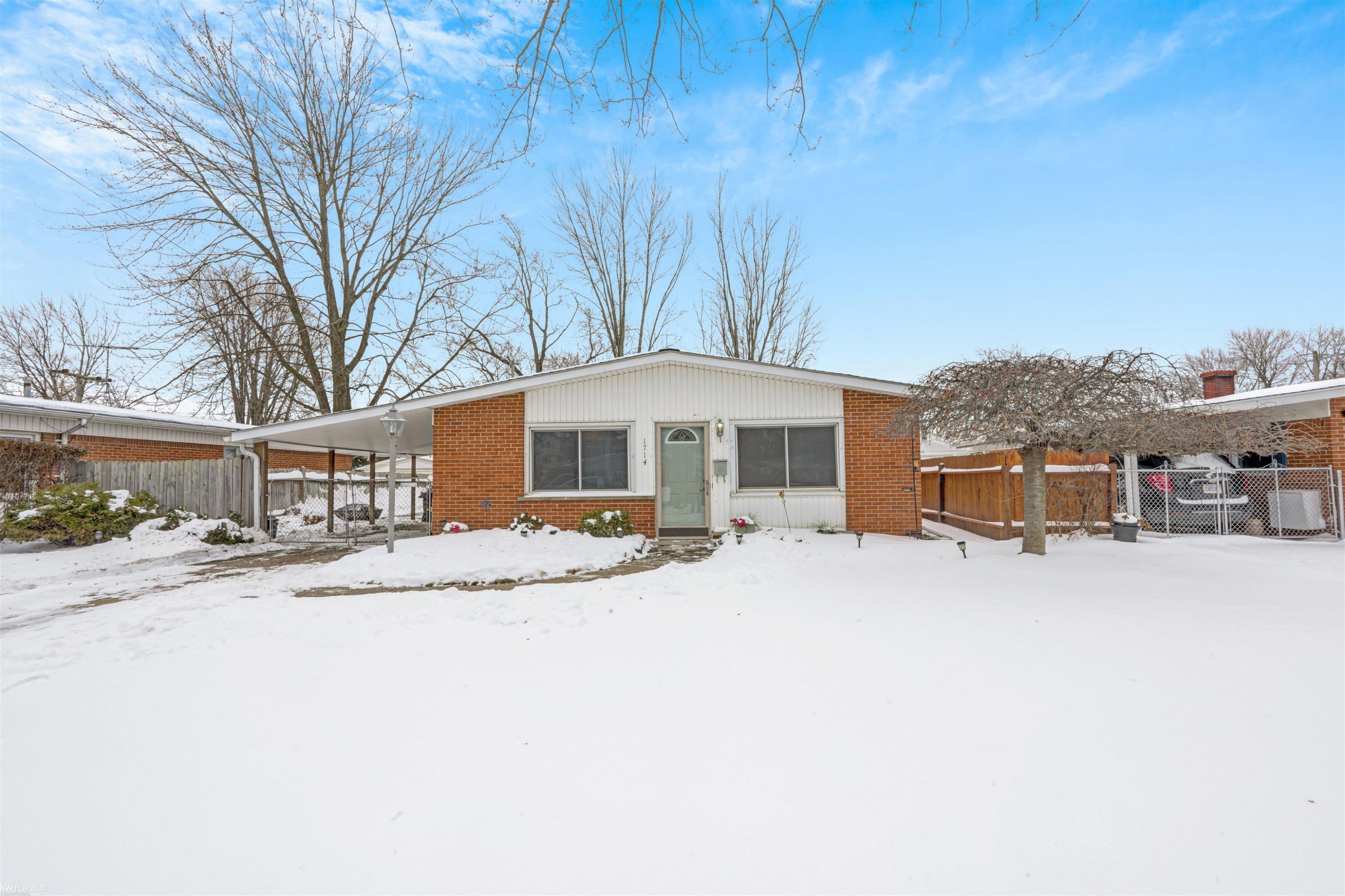 1714 Moulin Avenue, Madison Heights, MI 48071 — front exterior