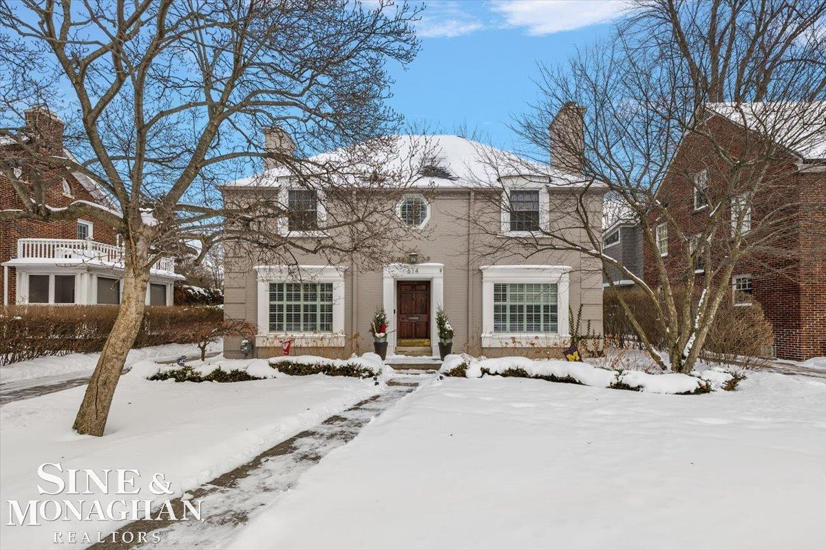 614 Rivard Boulevard, Grosse Pointe, MI 48230 — front exterior