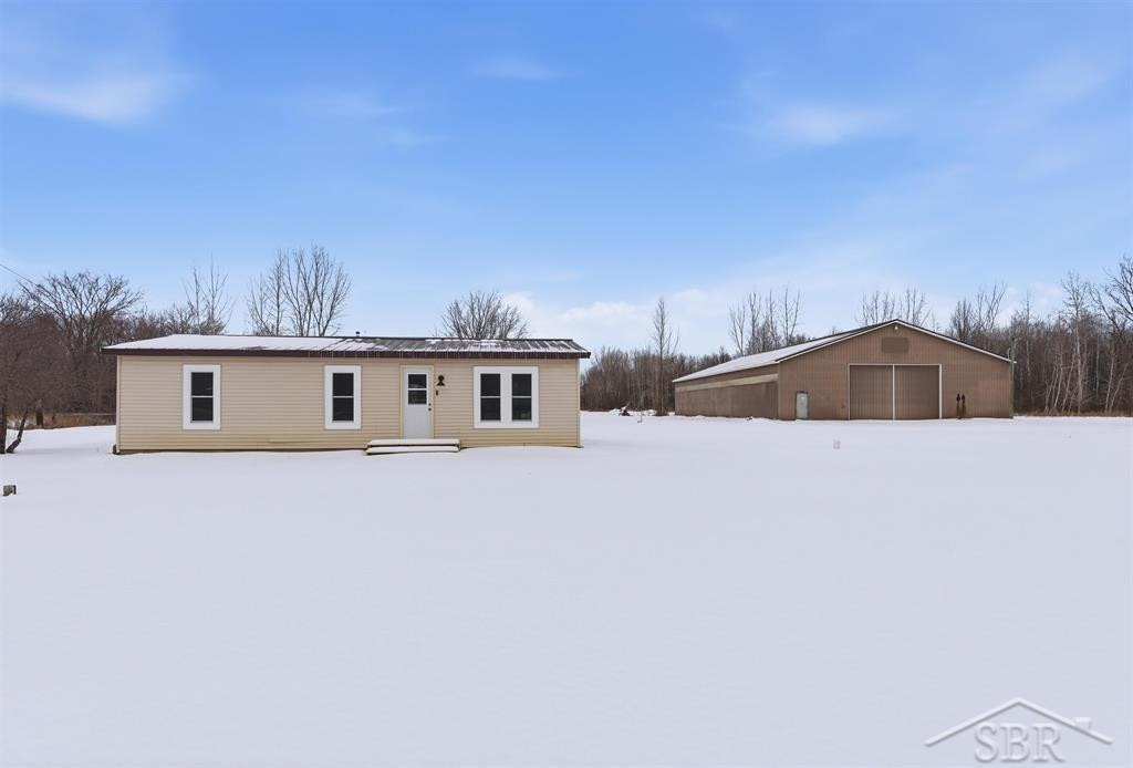 2496 Dale Road, Beaverton, MI 48625 — front exterior