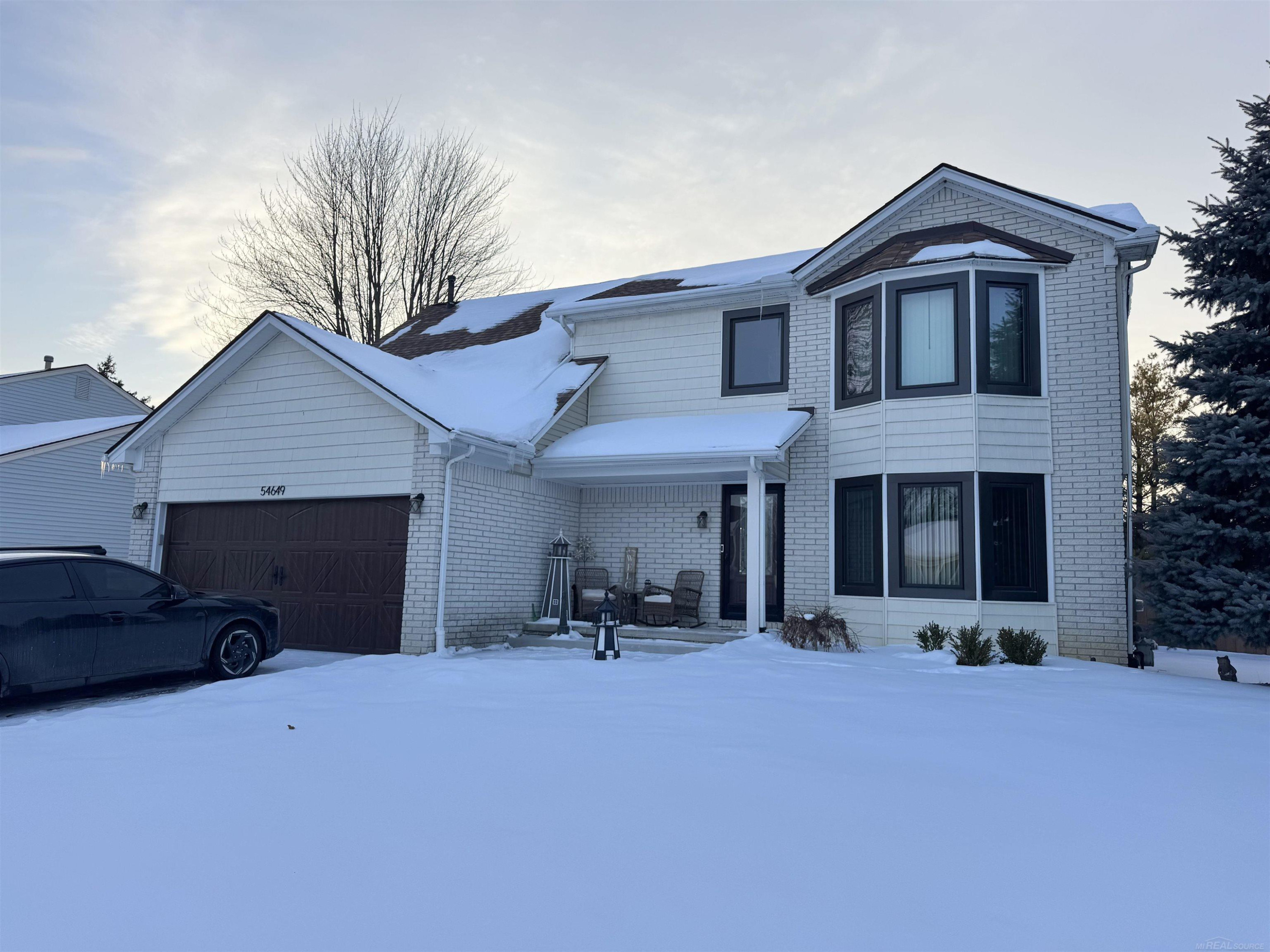 54649 Bradshaw Drive, New Baltimore, MI 48047 — front exterior