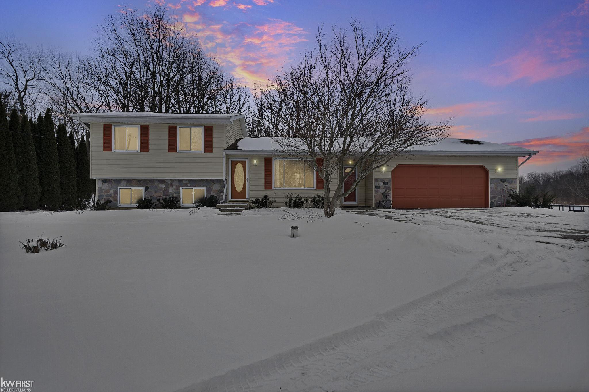 1064 E Tobias Road, Clio, MI 48420 — front exterior