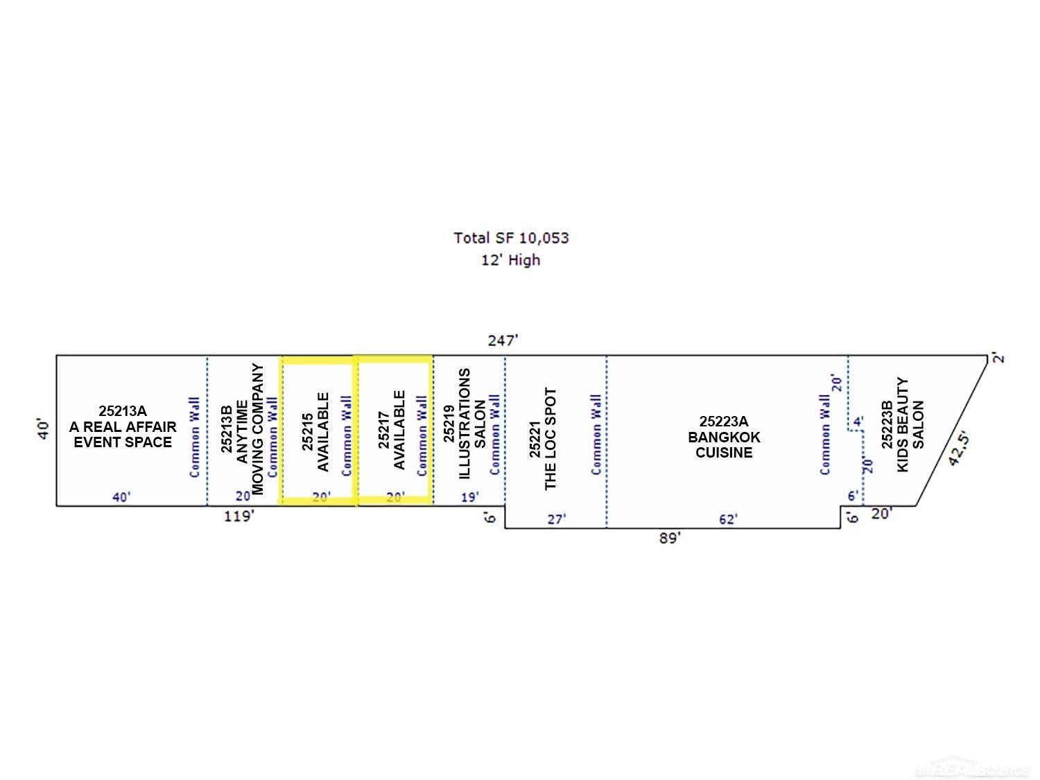 25215-25217 Gratiot Avenue, Roseville, MI, 48066