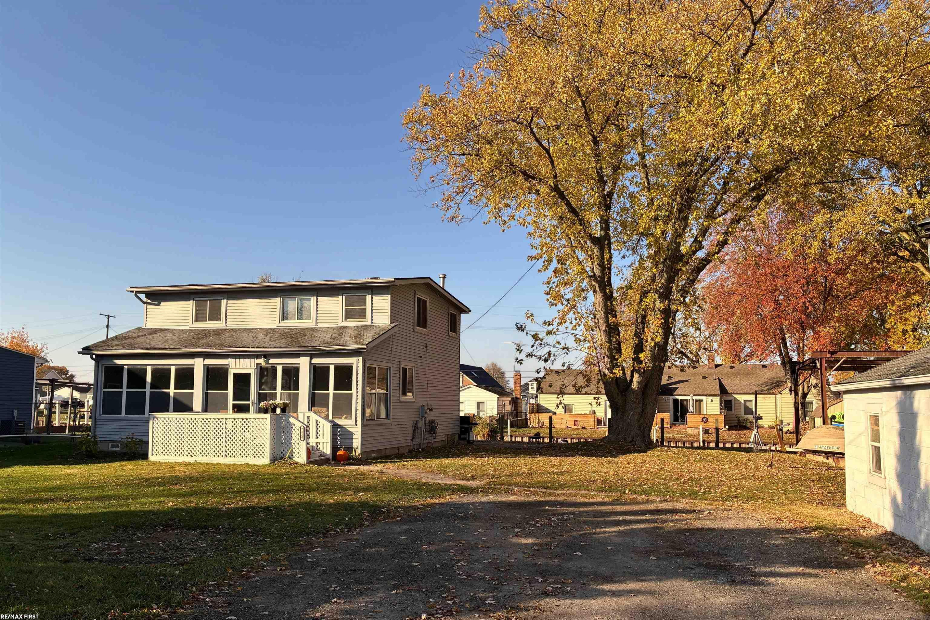 7820 Wagner Lane, MI — front exterior
