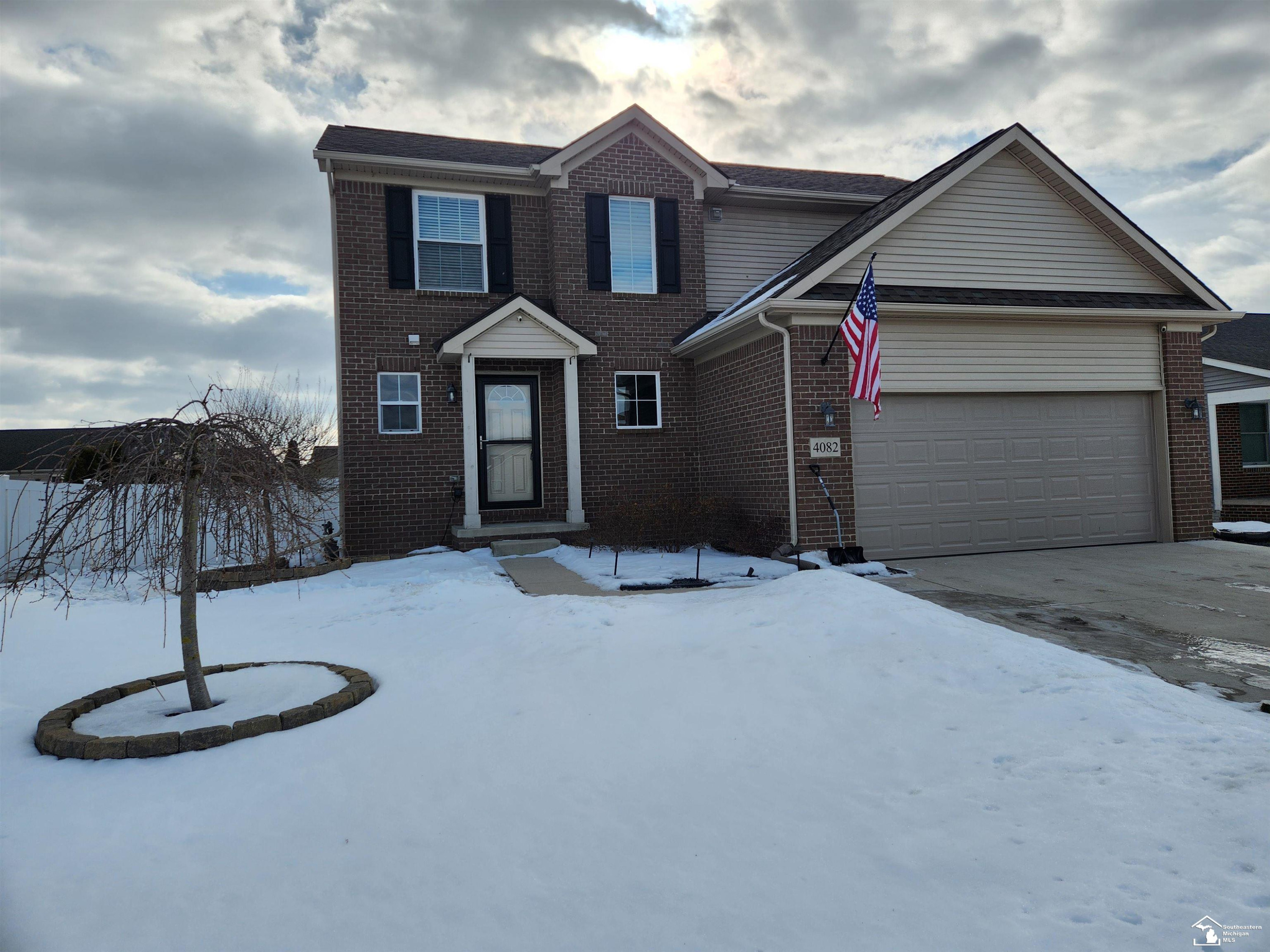 4082 Crooked Lane, Newport, MI 48166 — front exterior