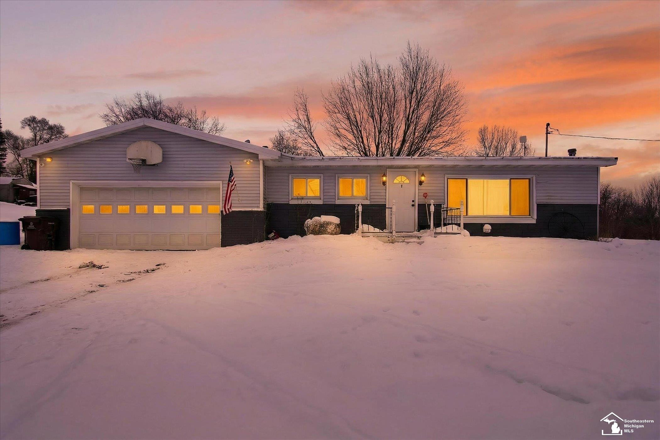 12261 pope church Road, Jackson, MI 49284 — front exterior