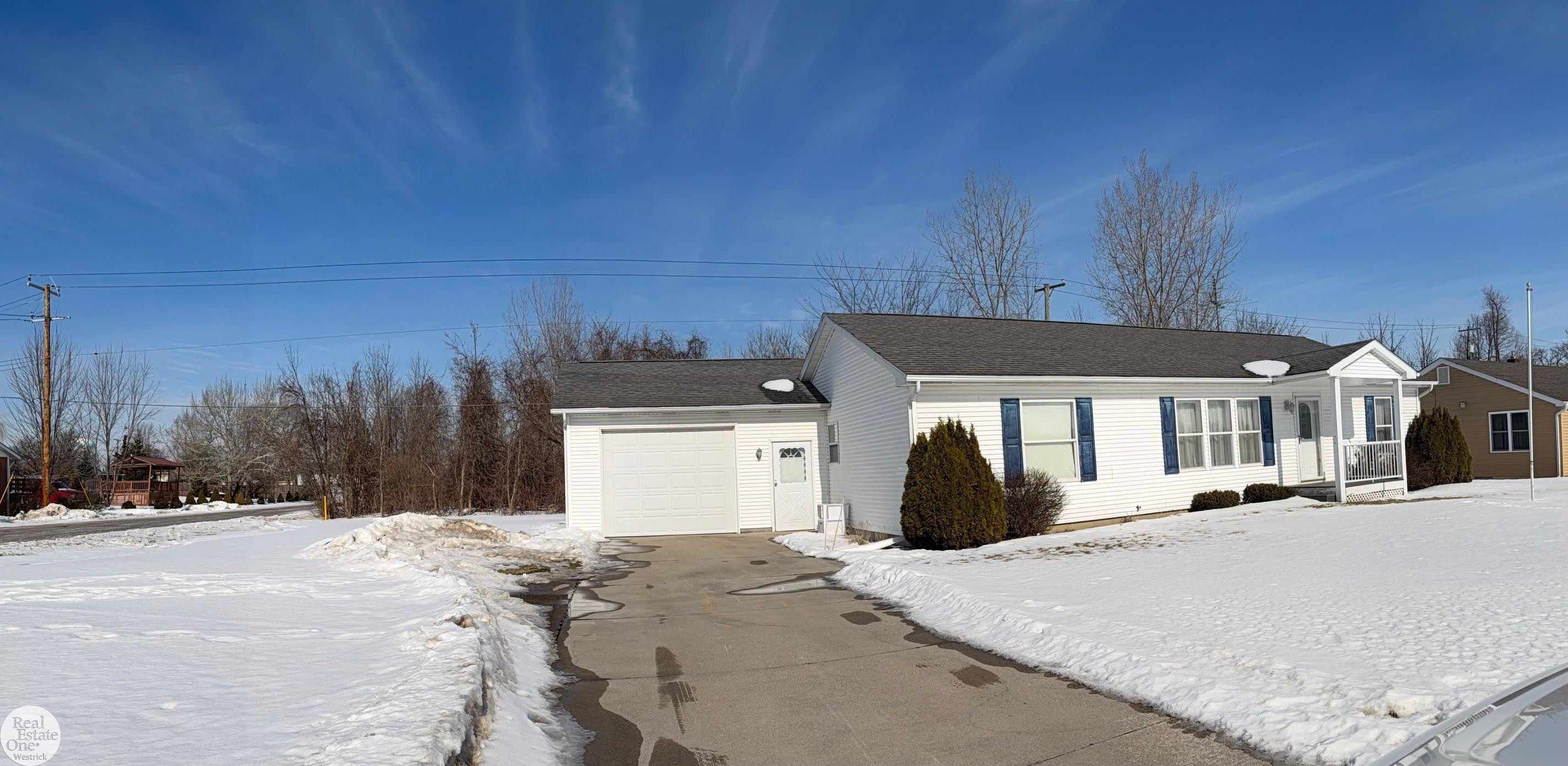 988 Chartier Road, MI — front exterior