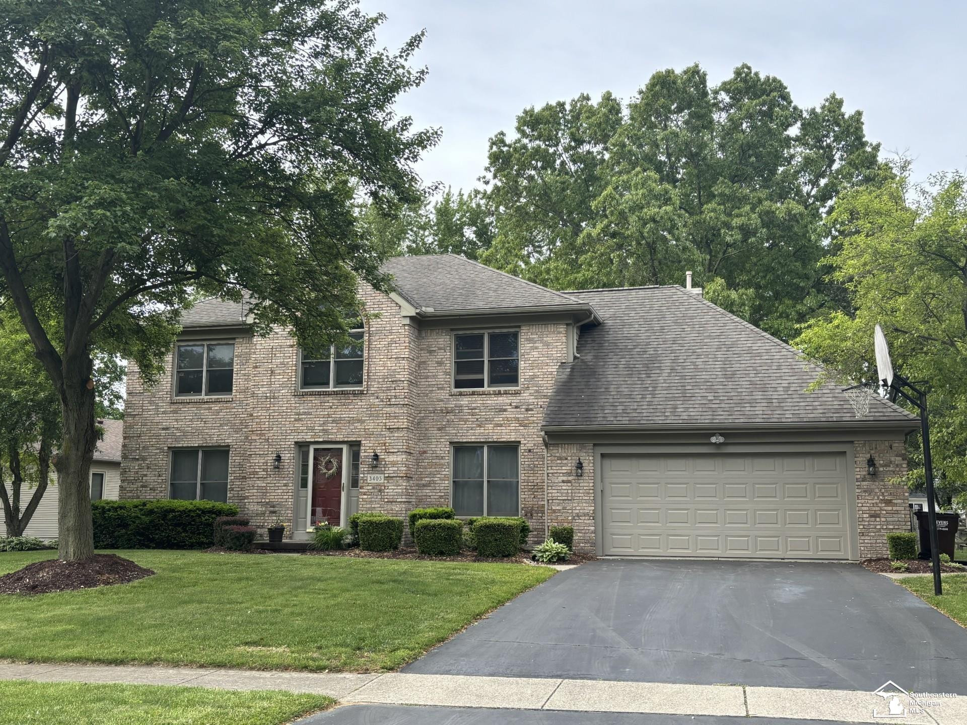 3405 Shadywood Drive, Lambertville, MI 48144 — front exterior
