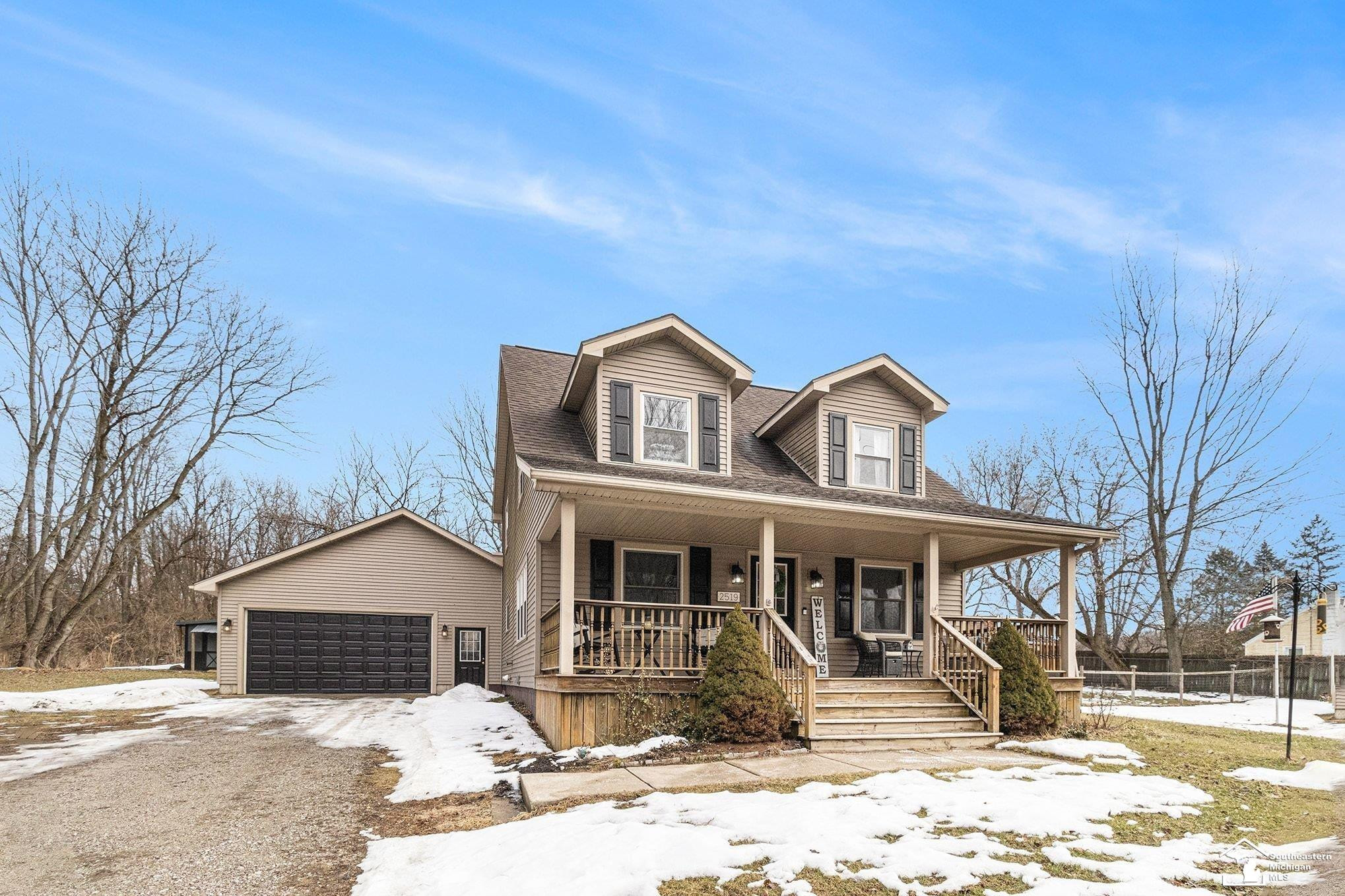 2519 N Wilmoth Highway, Adrian, MI 49221 — front exterior