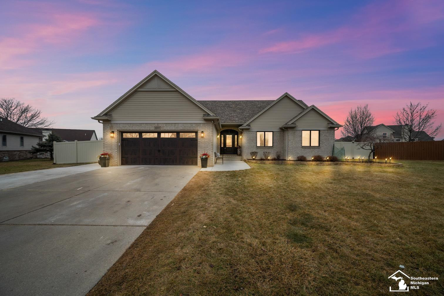 4325 PARTRIDGE Lane, Newport, MI 48166 — front exterior