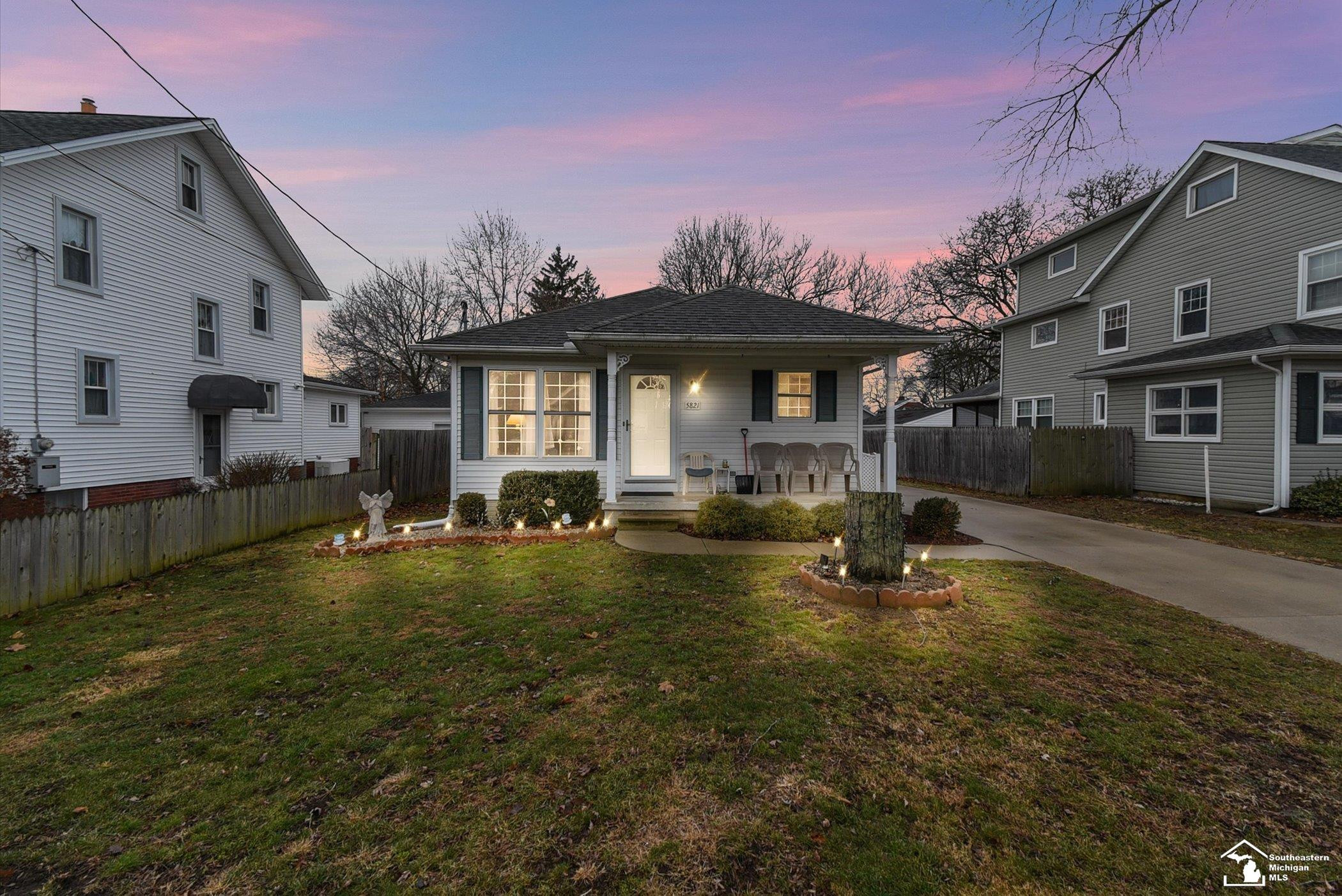 5821 Elmwood Street, Monroe, MI 48161 — front exterior