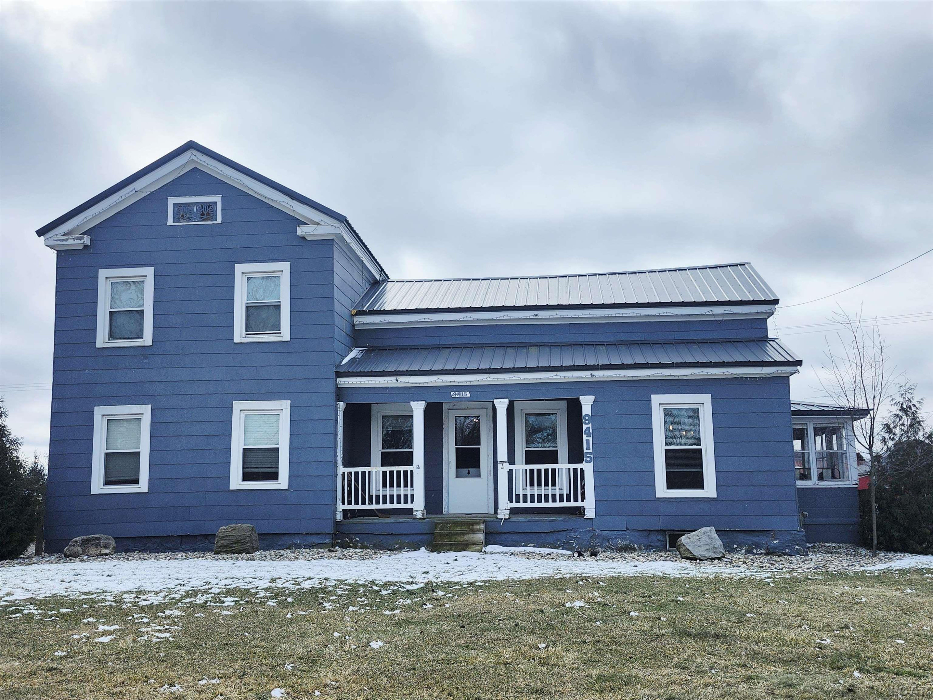9415 Clinton Maxon Road, Clinton, MI 49236 — front exterior