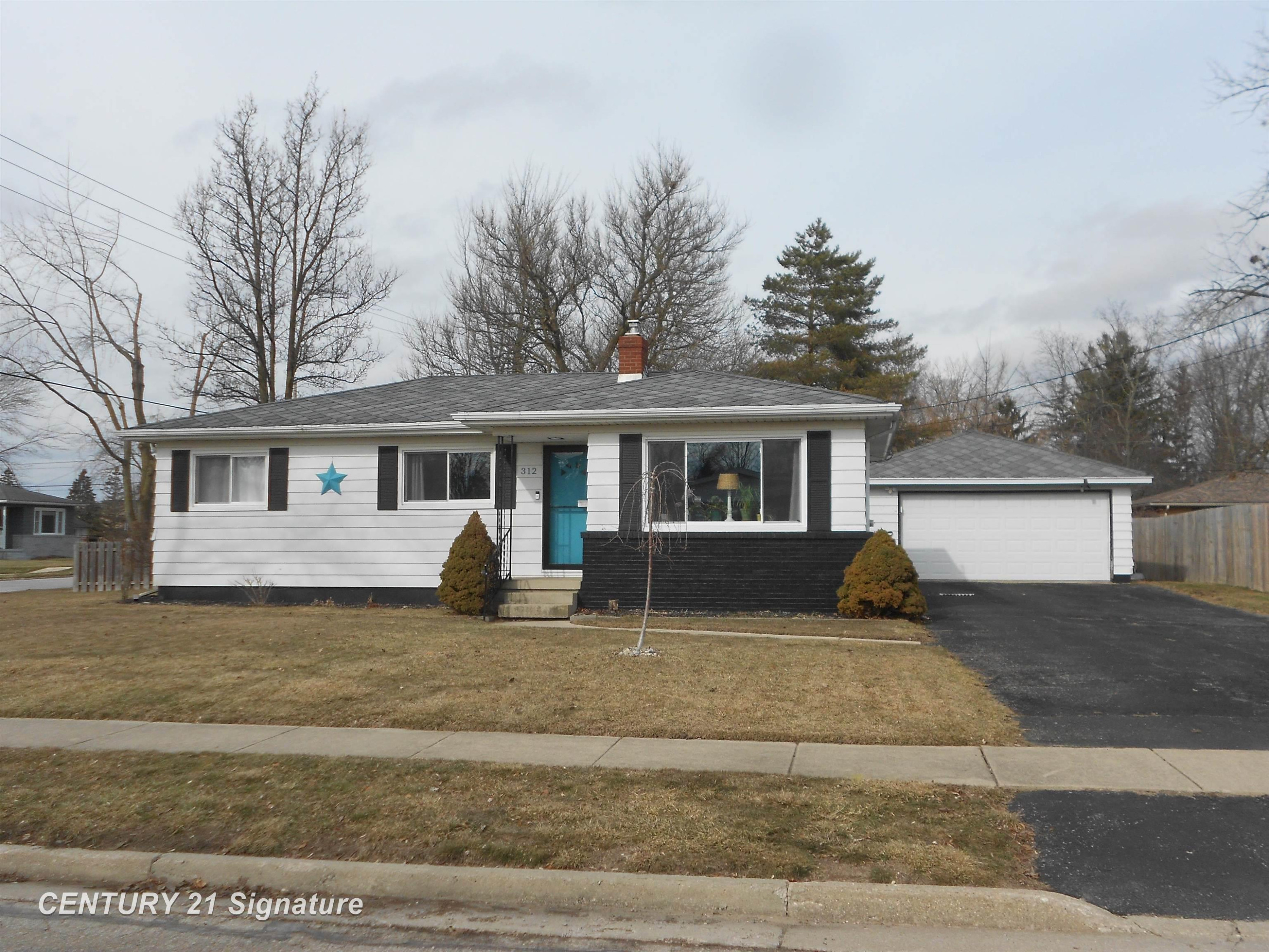 312 Church Street, Auburn, MI 48611 — front exterior