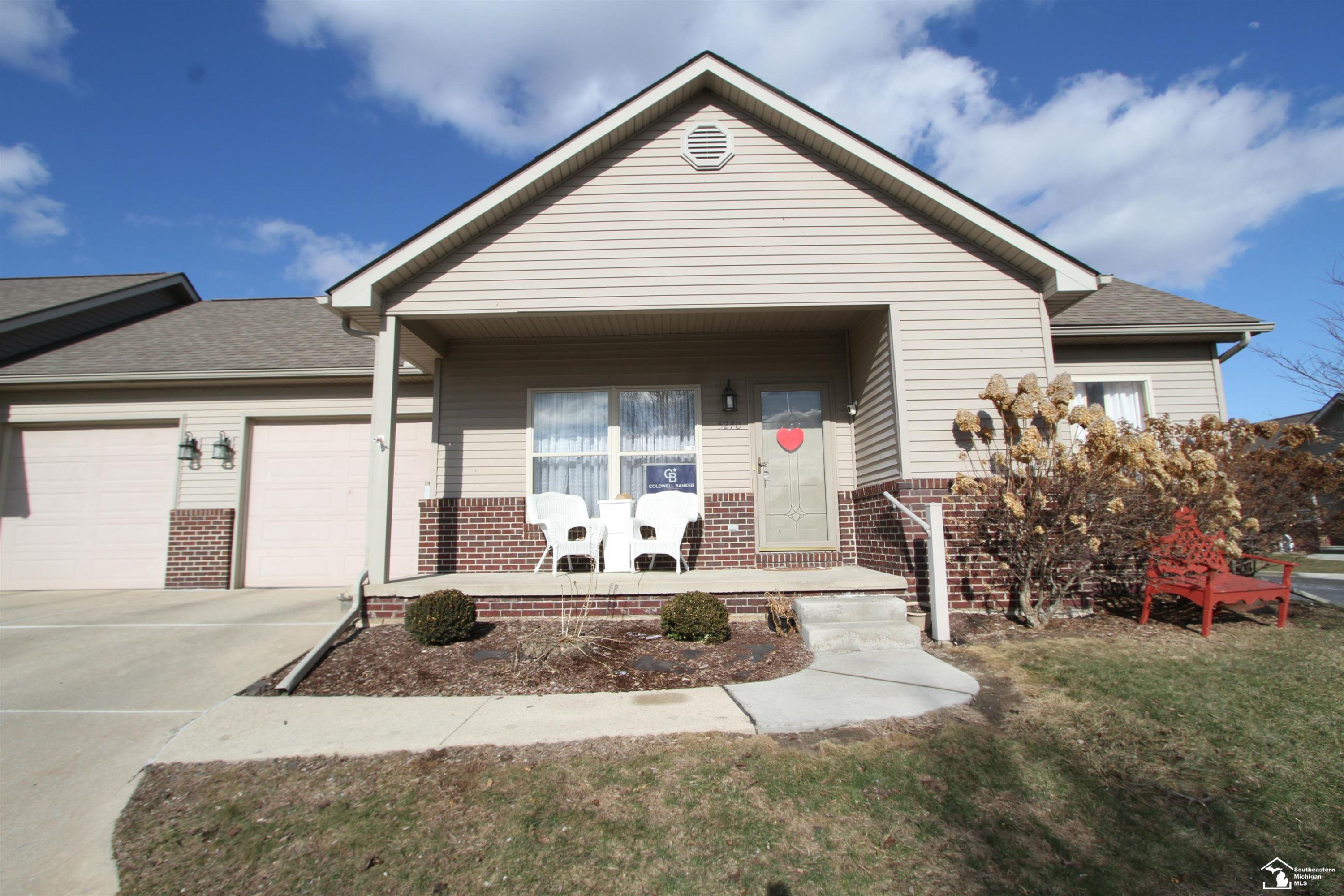 5270 Sprucewood Drive, Unit #14, Monroe, MI 48161 — front exterior