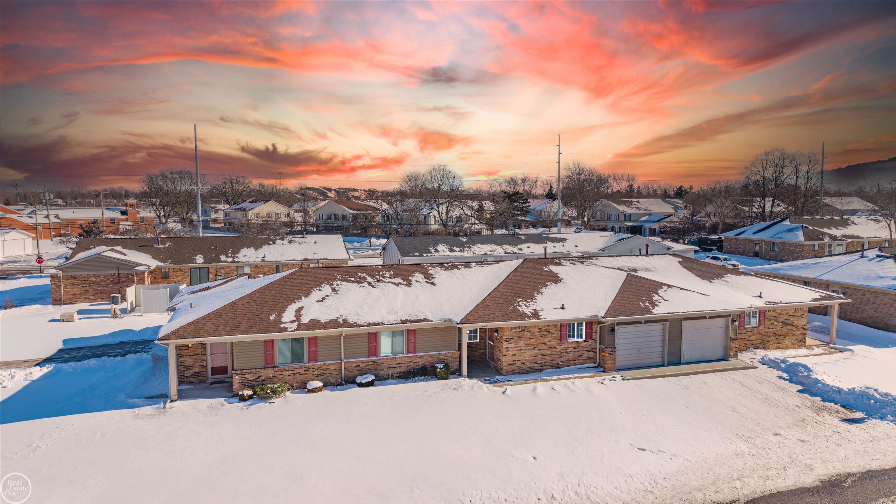 34446 sycamore Drive, Fraser, MI 48026 — front exterior