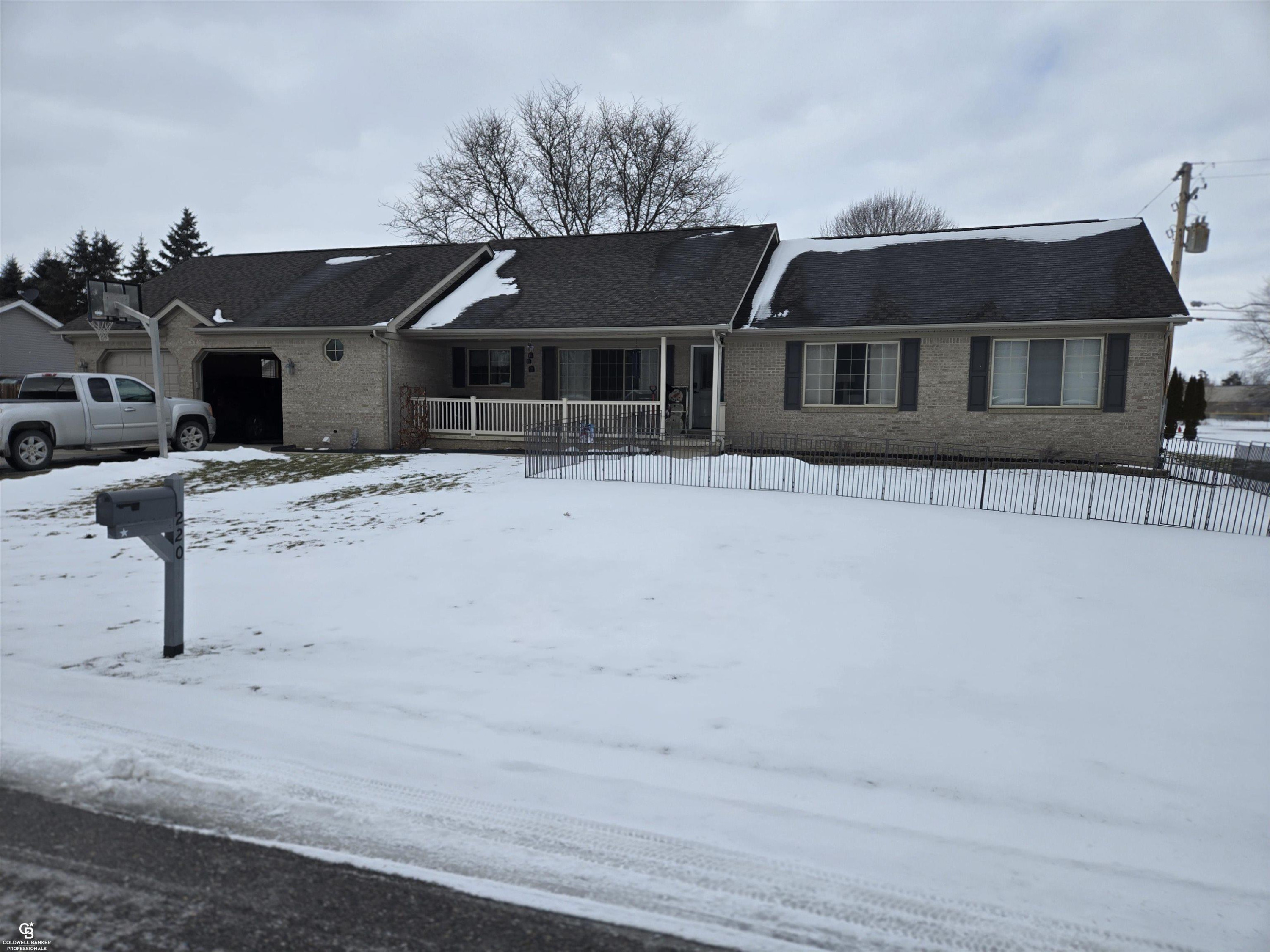 220 Clark Avenue, Yale, MI 48097 — front exterior