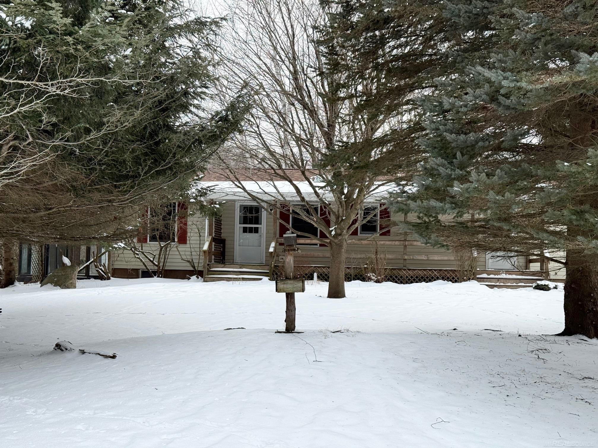 5750 Snay Road, Palms, MI 48465 — front exterior