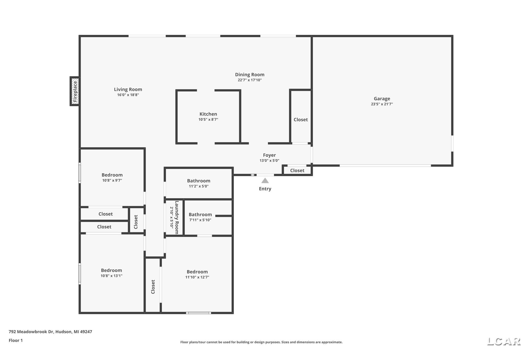 792 Meadowbrook Drive, Hudson, MI 49247 — Photo 38
