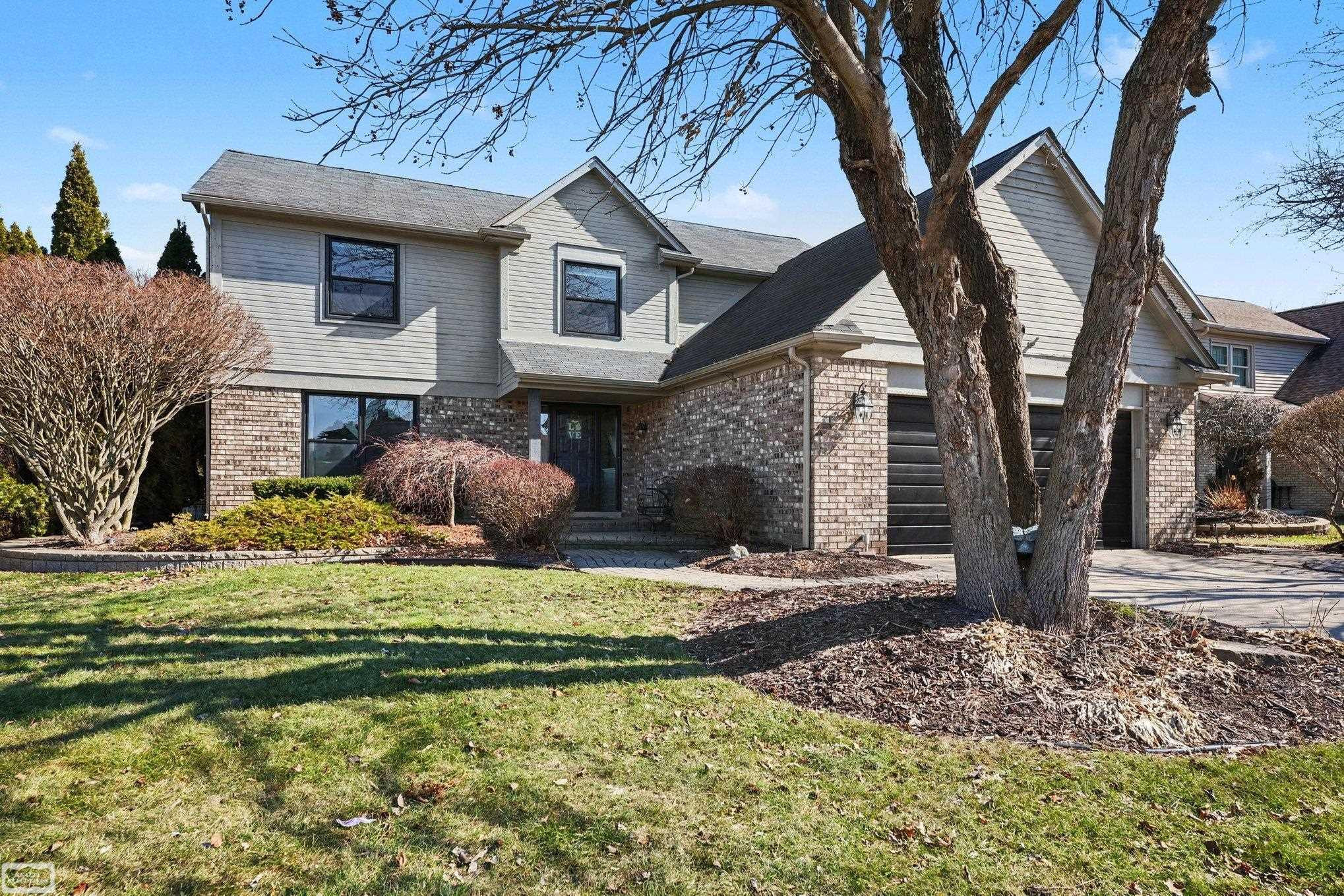 48088 Greenbriar Drive, Macomb, MI 48044 — front exterior