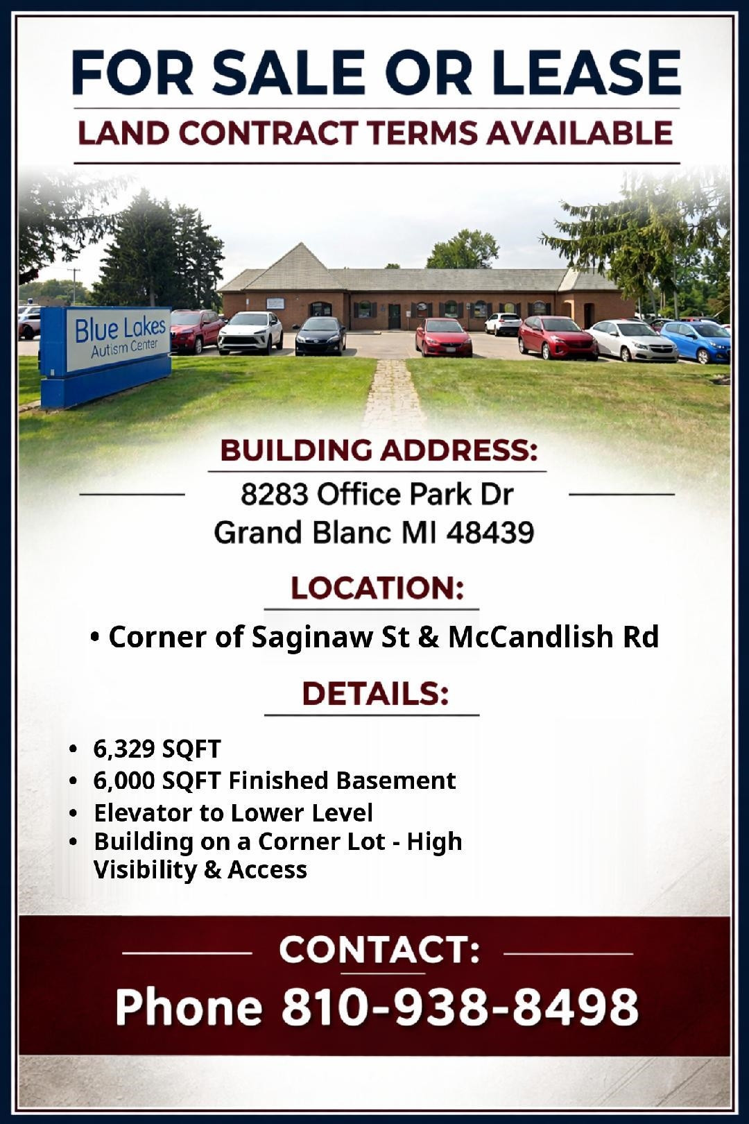 8283 office park dr Drive, Grand Blanc, MI 48439