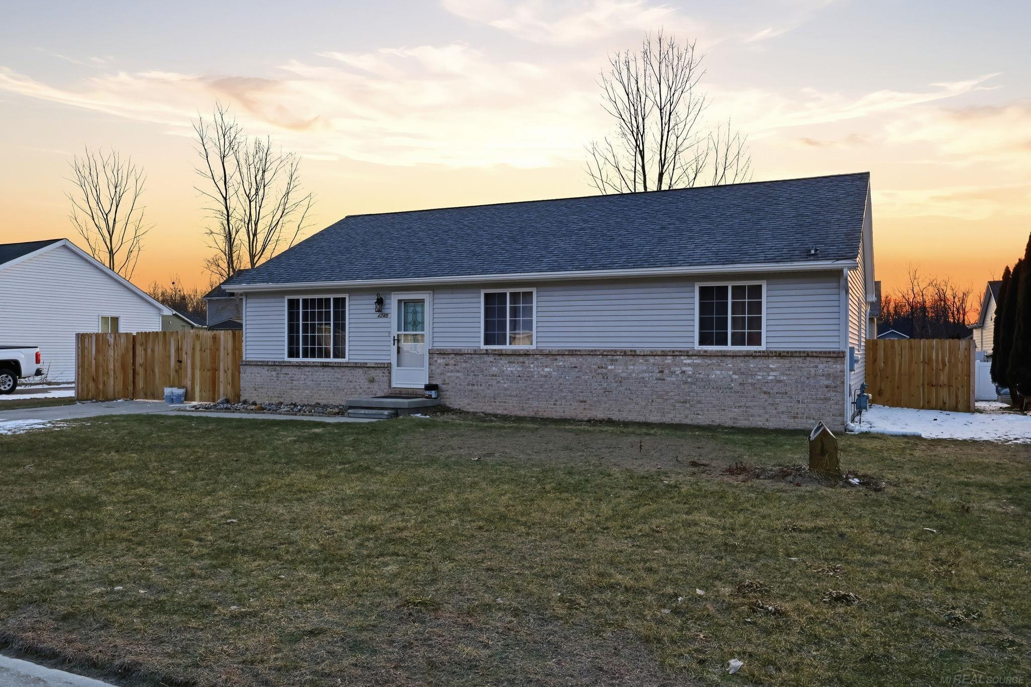 4245 Tristen Avenue, MI 48059 — front exterior