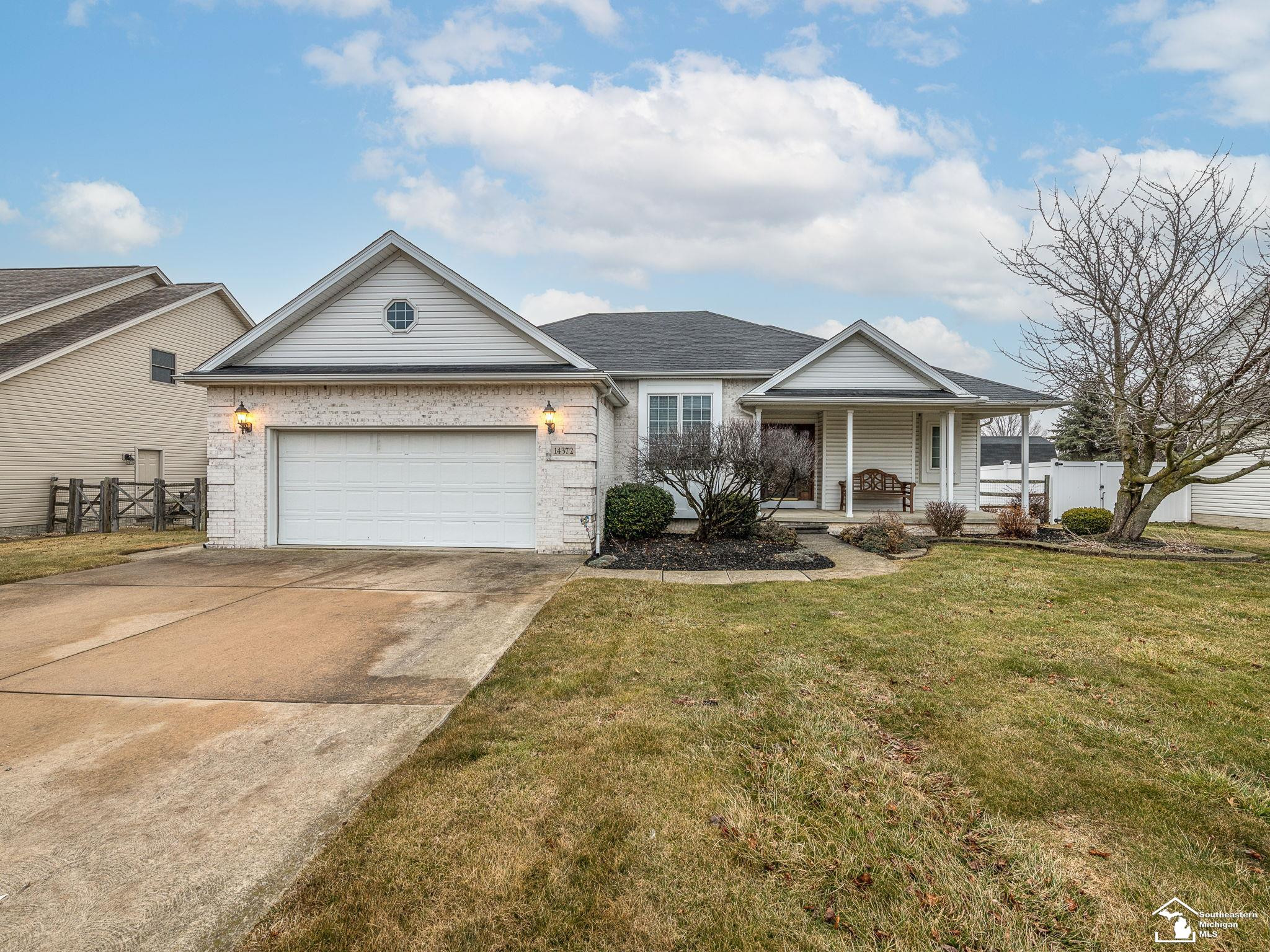 14372 Jonathon Road, Monroe, MI 48161 — front exterior