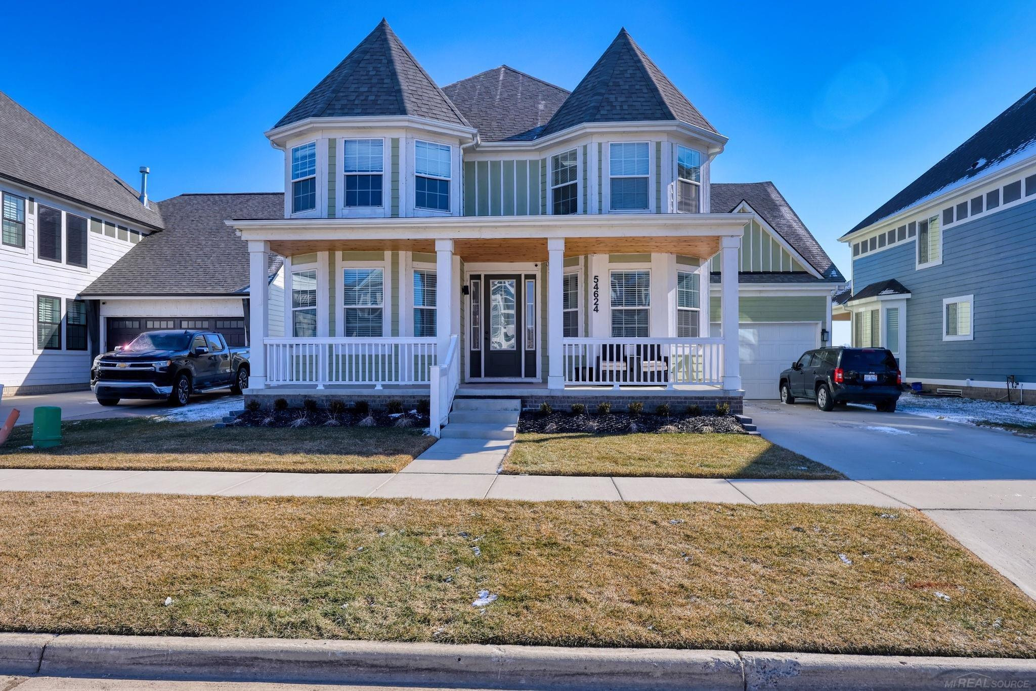 54624 Ann Drive, Macomb, MI 48042 — front exterior