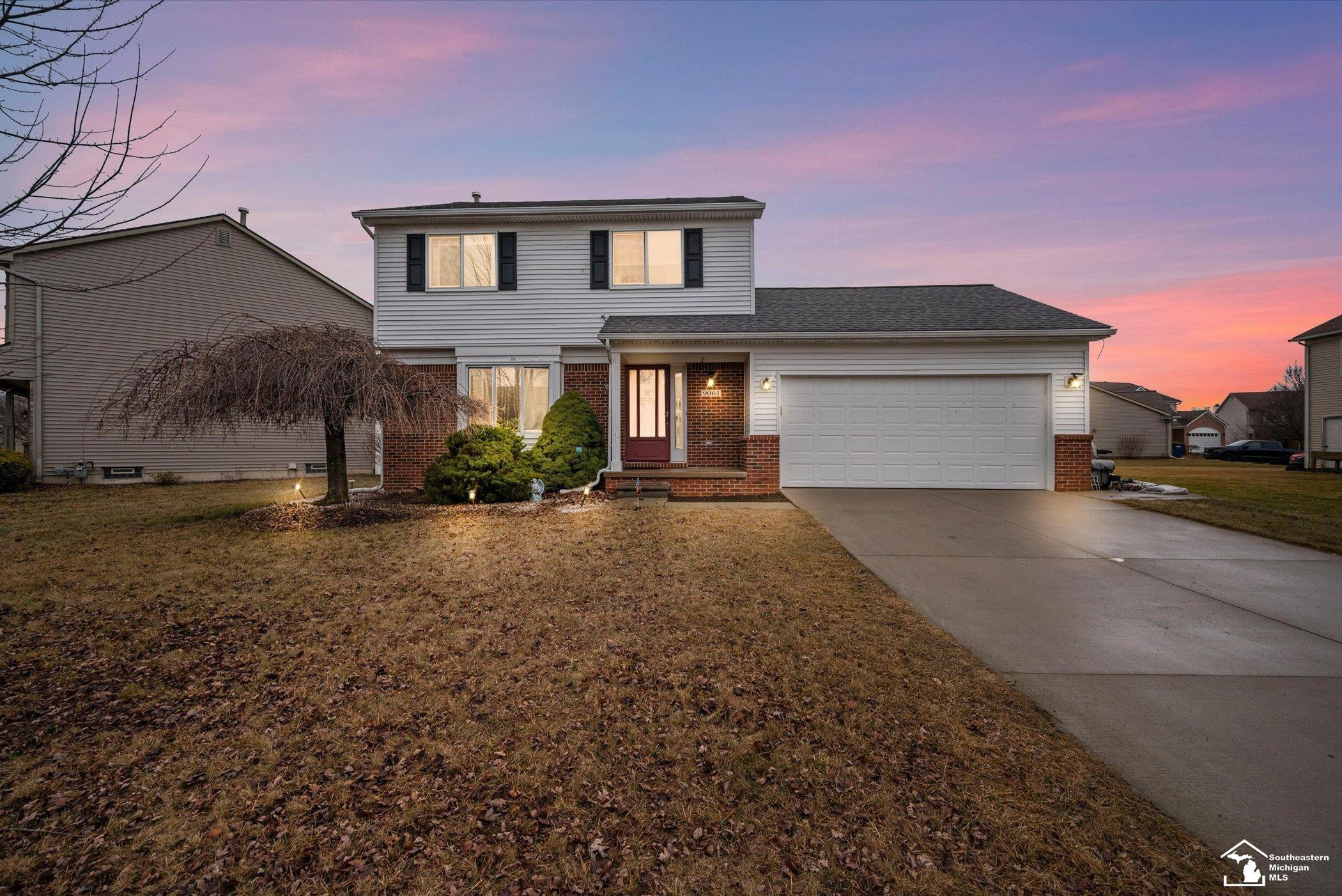 9061 ROCKHILL Lane, Newport, MI 48166 — front exterior