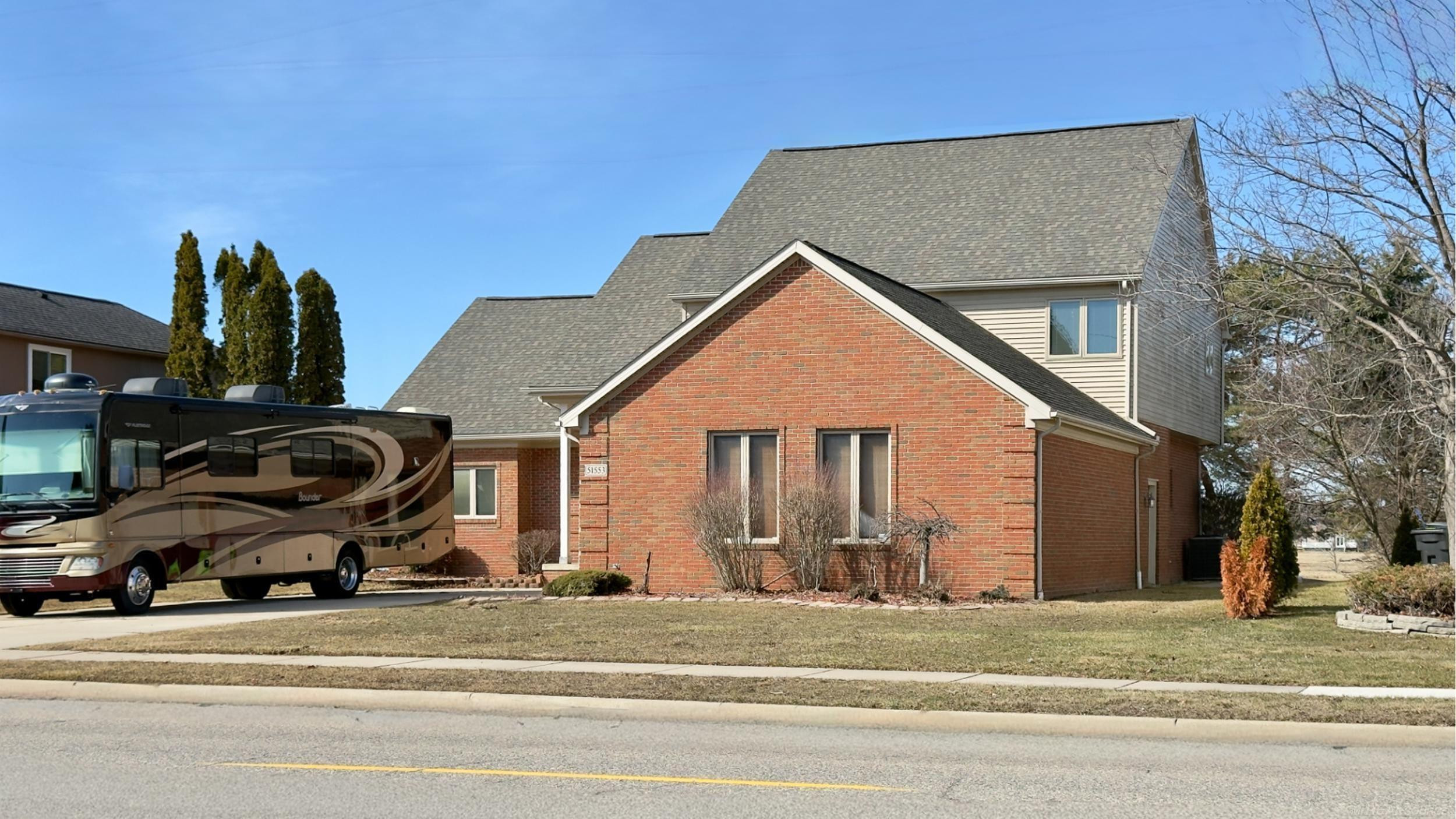 51553 Baker Road, New Baltimore, MI 48047 — front exterior