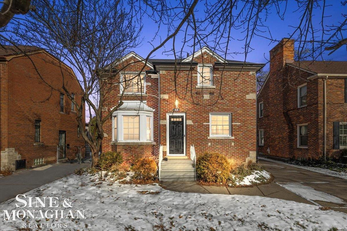 412 Manor Street, Grosse Pointe Farms, MI 48236 — front exterior