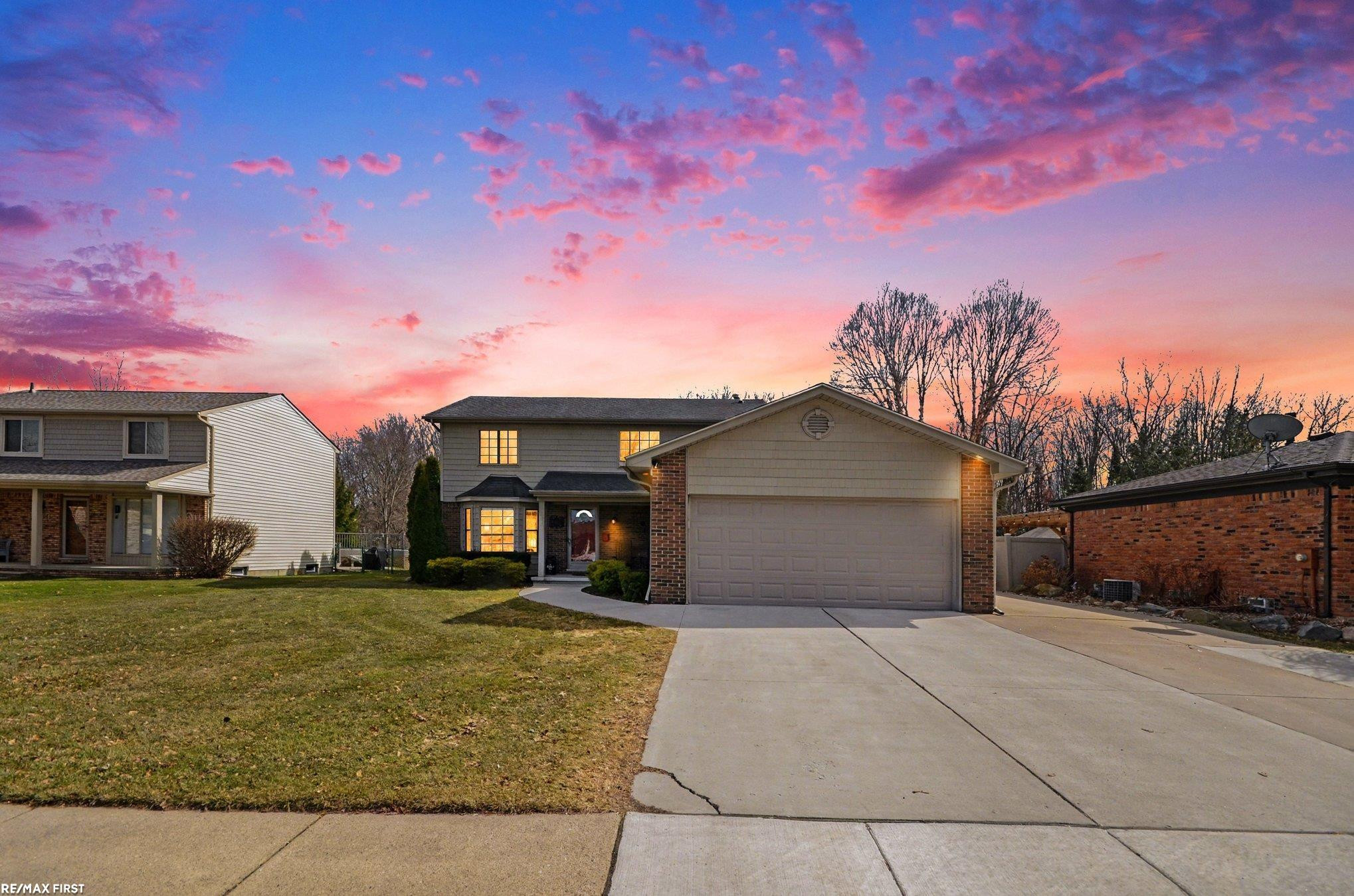 37084 Fox Pointe Drive, New Baltimore, MI 48047 — front exterior