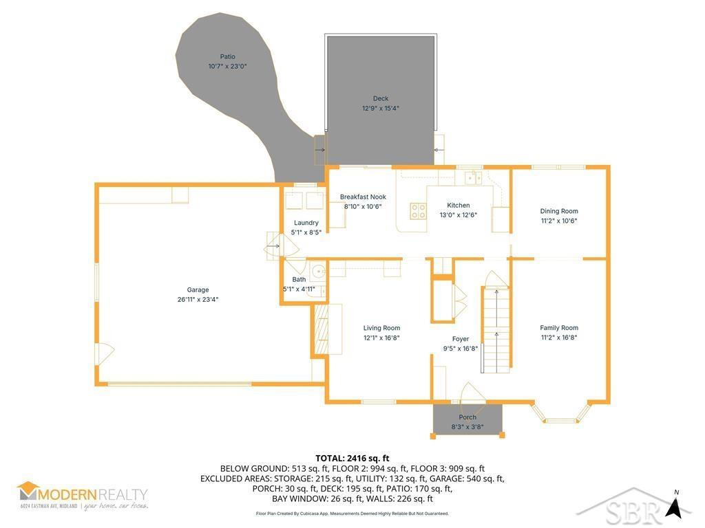 108 W Chapel Lane, Midland, MI 48640 — Photo 45