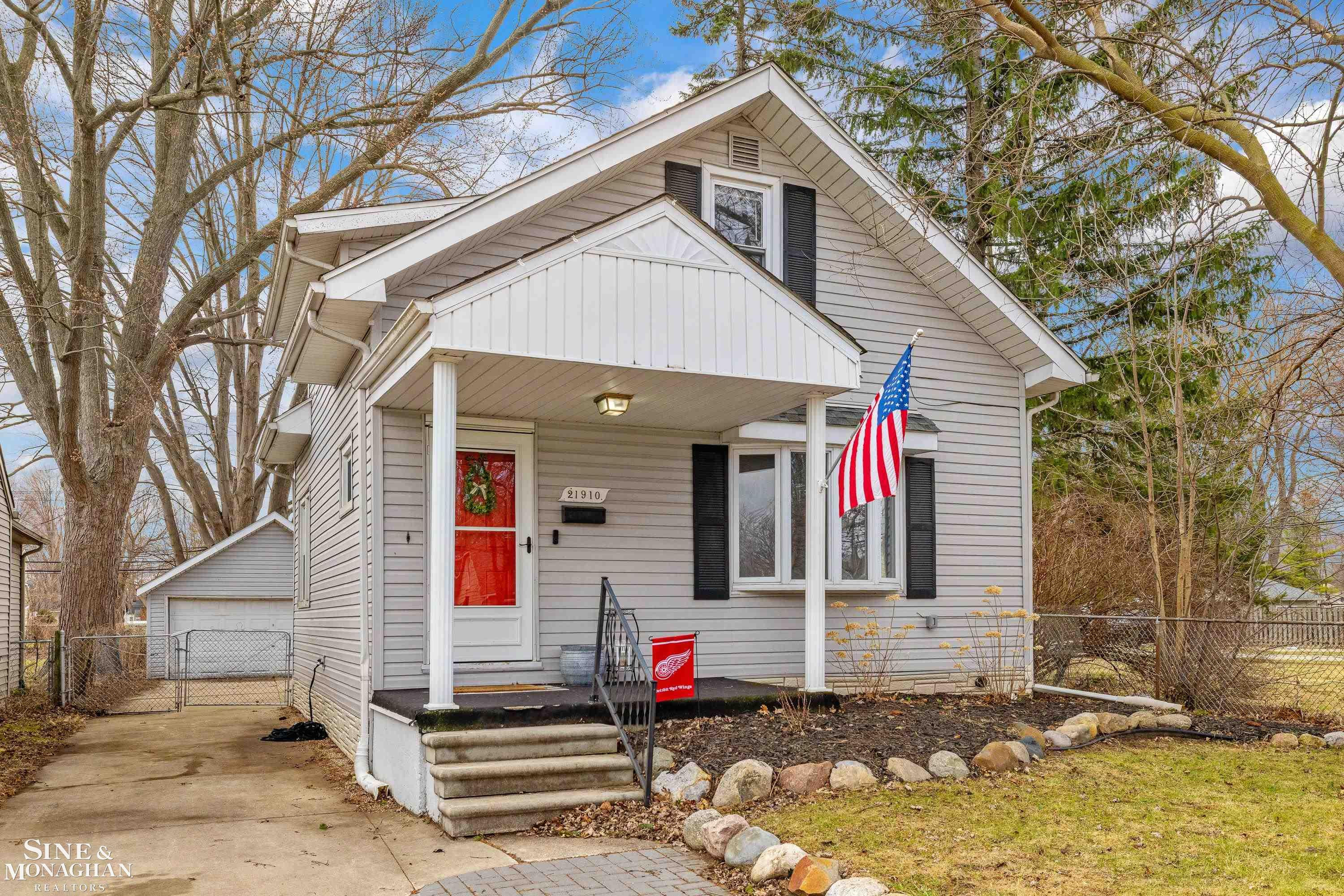 21910 Elizabeth Street, Saint Clair Shores, MI 48080 — front exterior